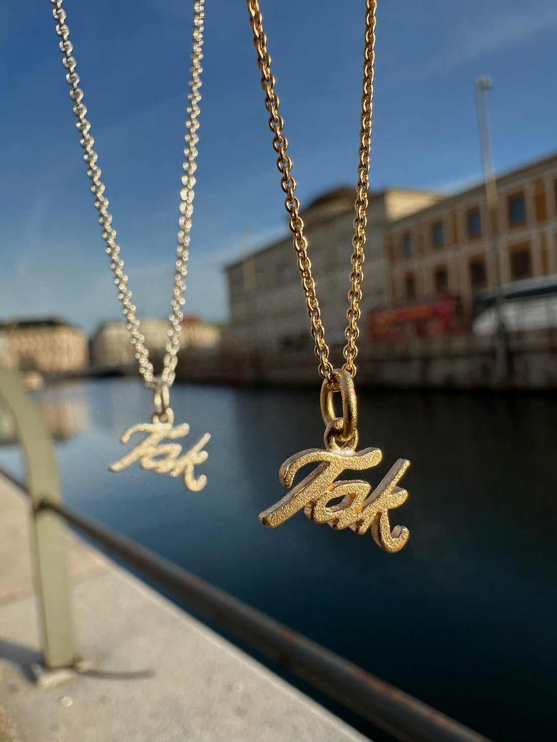 Vedhæng - TAK sølv