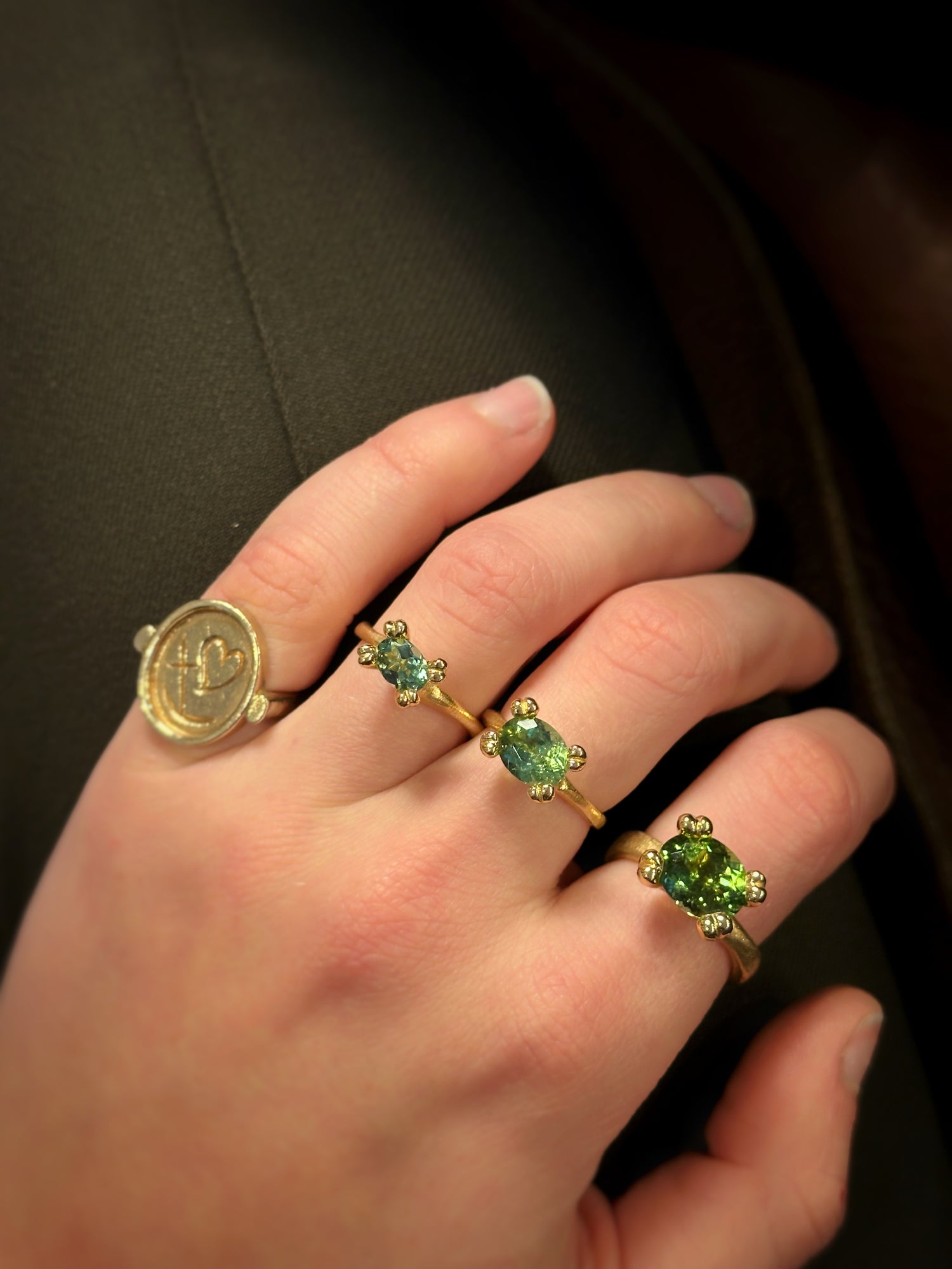 Ring - Mini hjertegreb