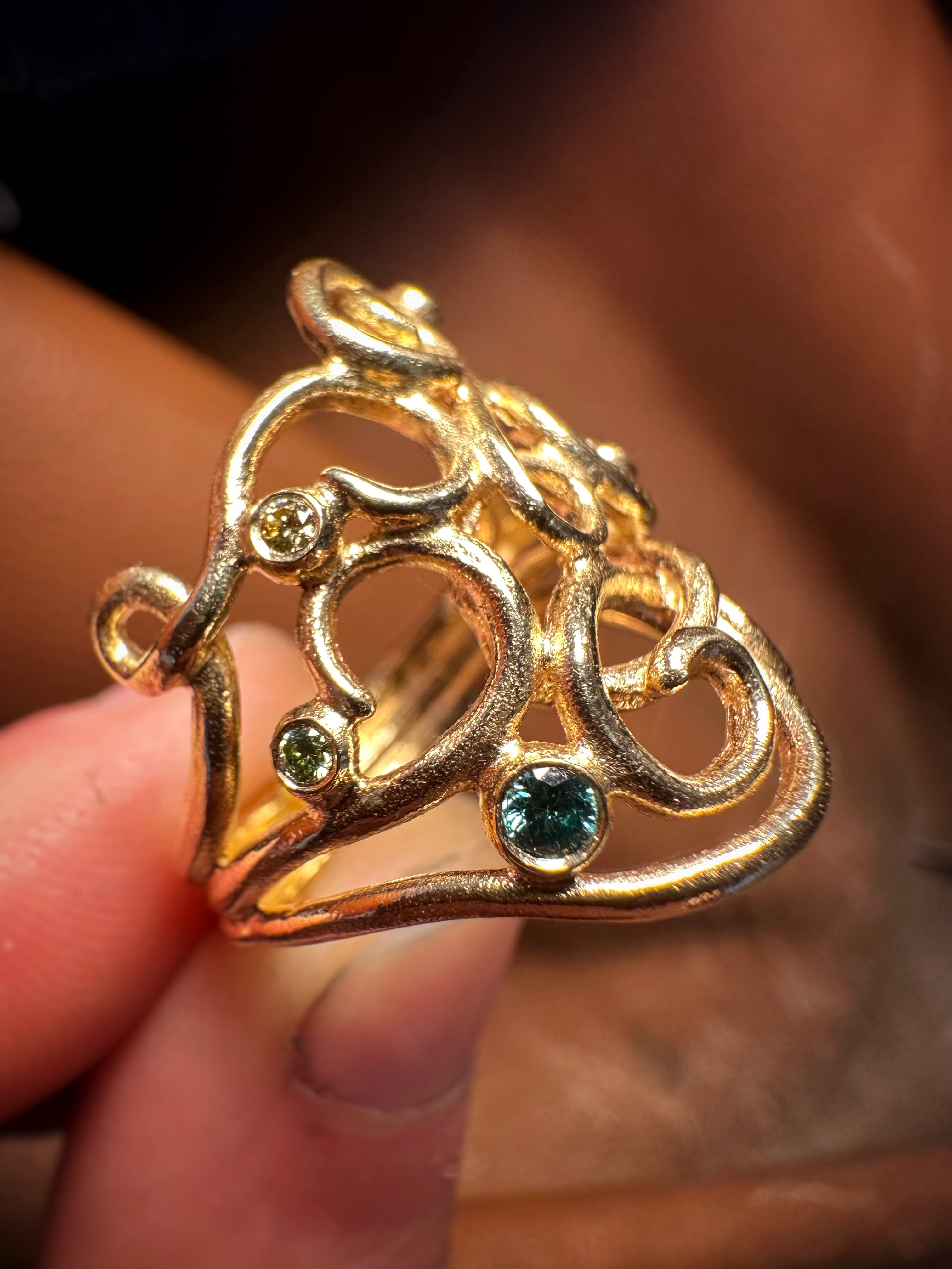 Ring - Magda med brillanter