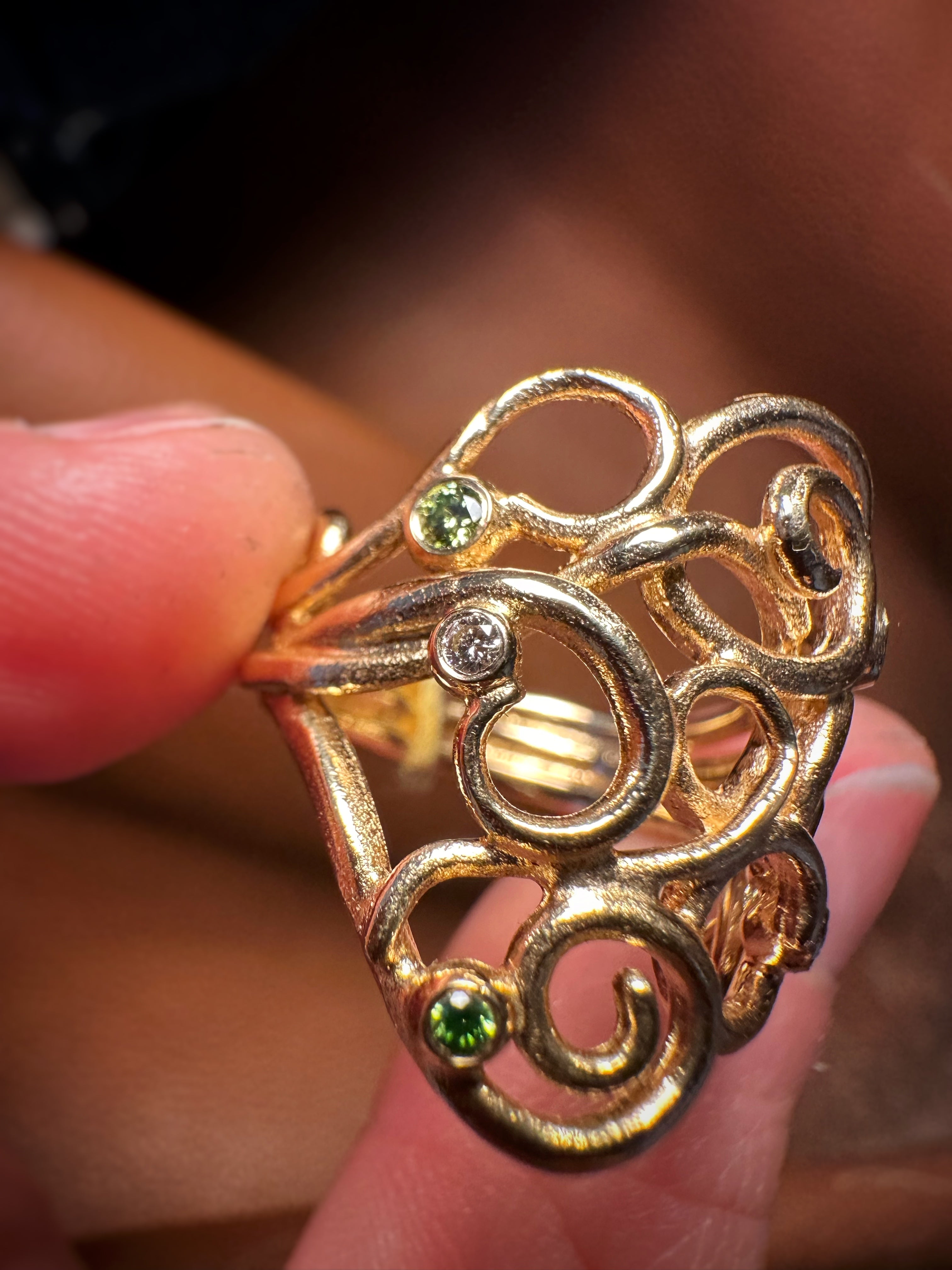 Ring - Magda med brillanter