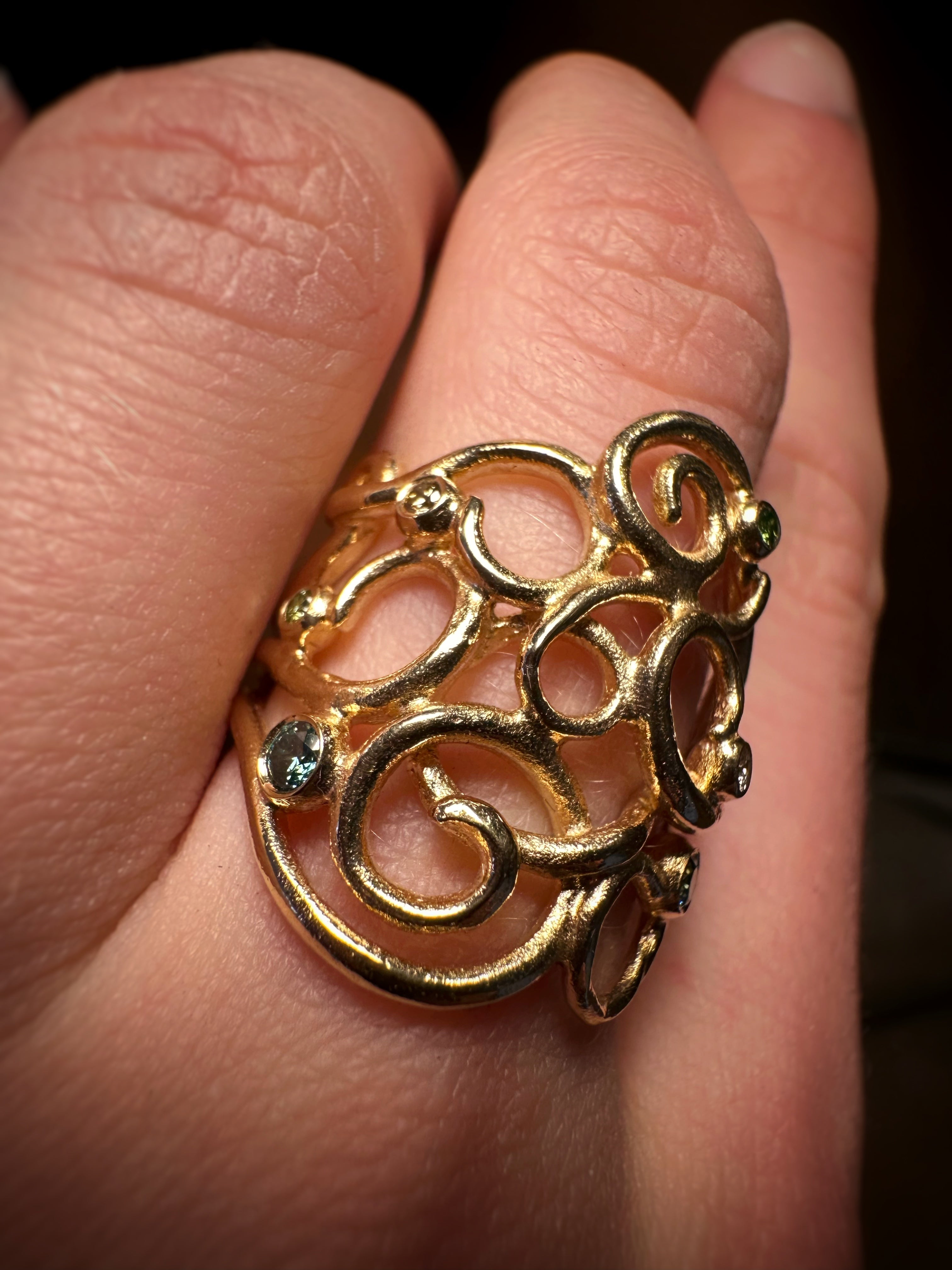 Ring - Magda med brillanter