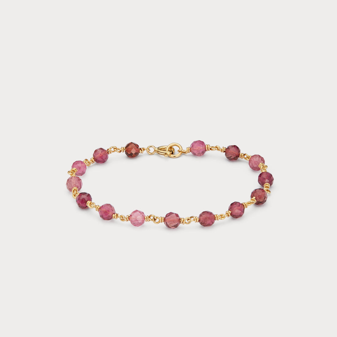 Armbånd - Turmaliner 18 kt guld