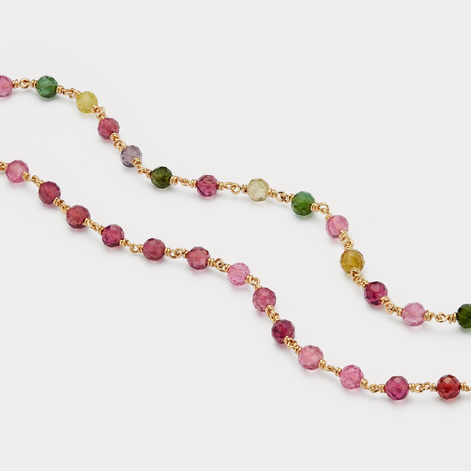 Armbånd - Turmaliner 18 kt guld