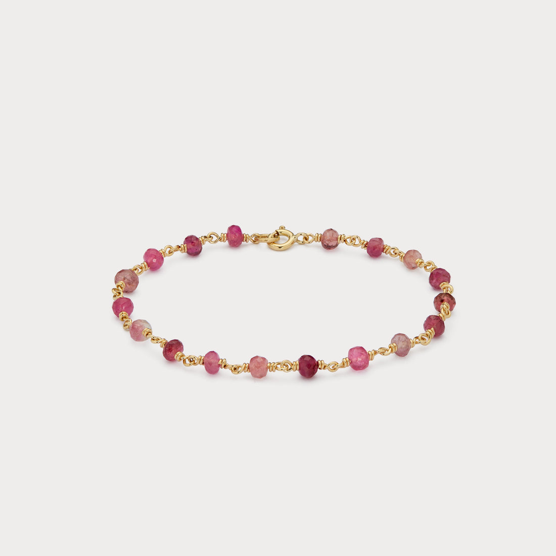 Armbånd - Turmaliner 18 kt guld