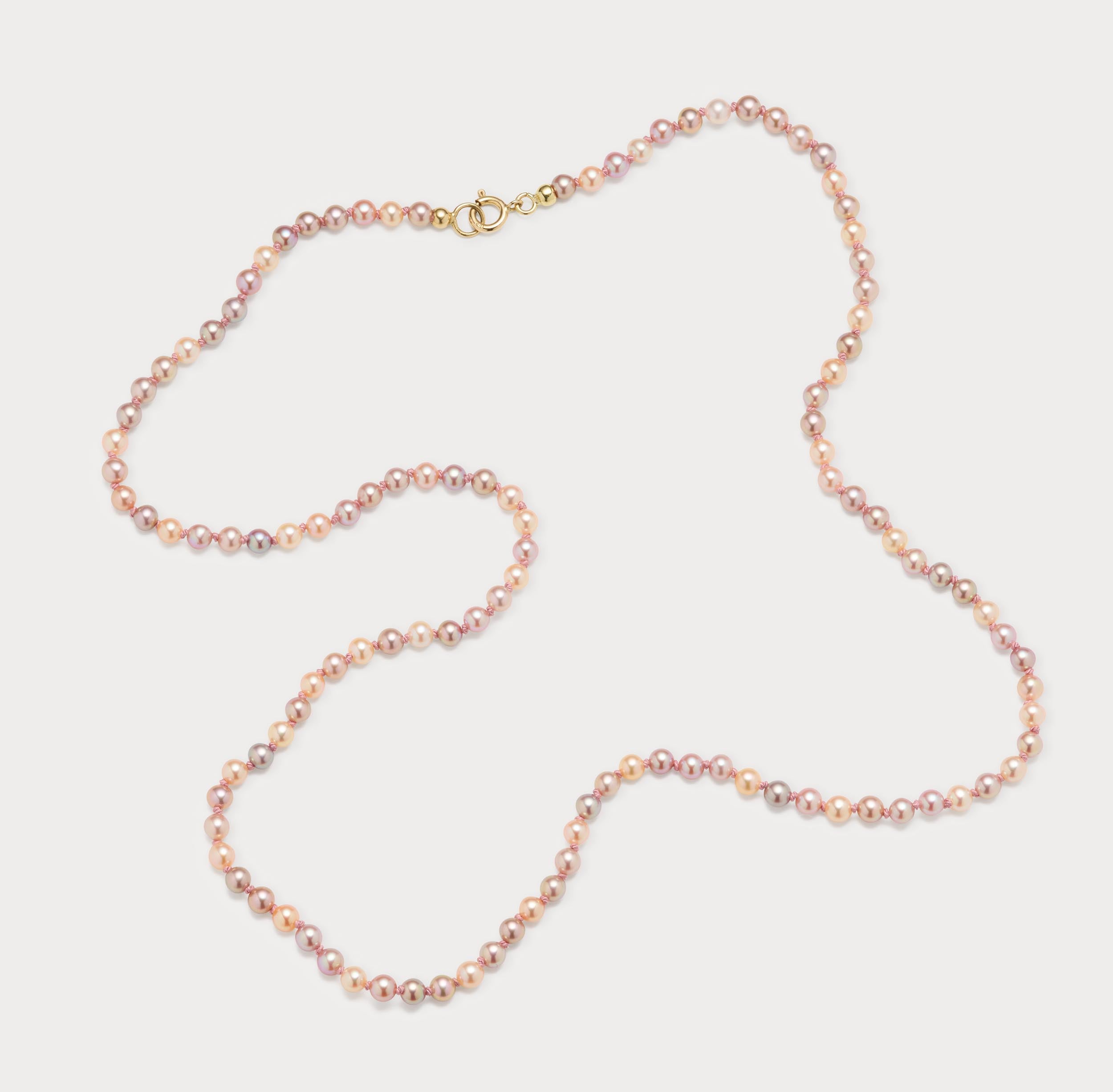 Perlekæde - Mini Rosa mix