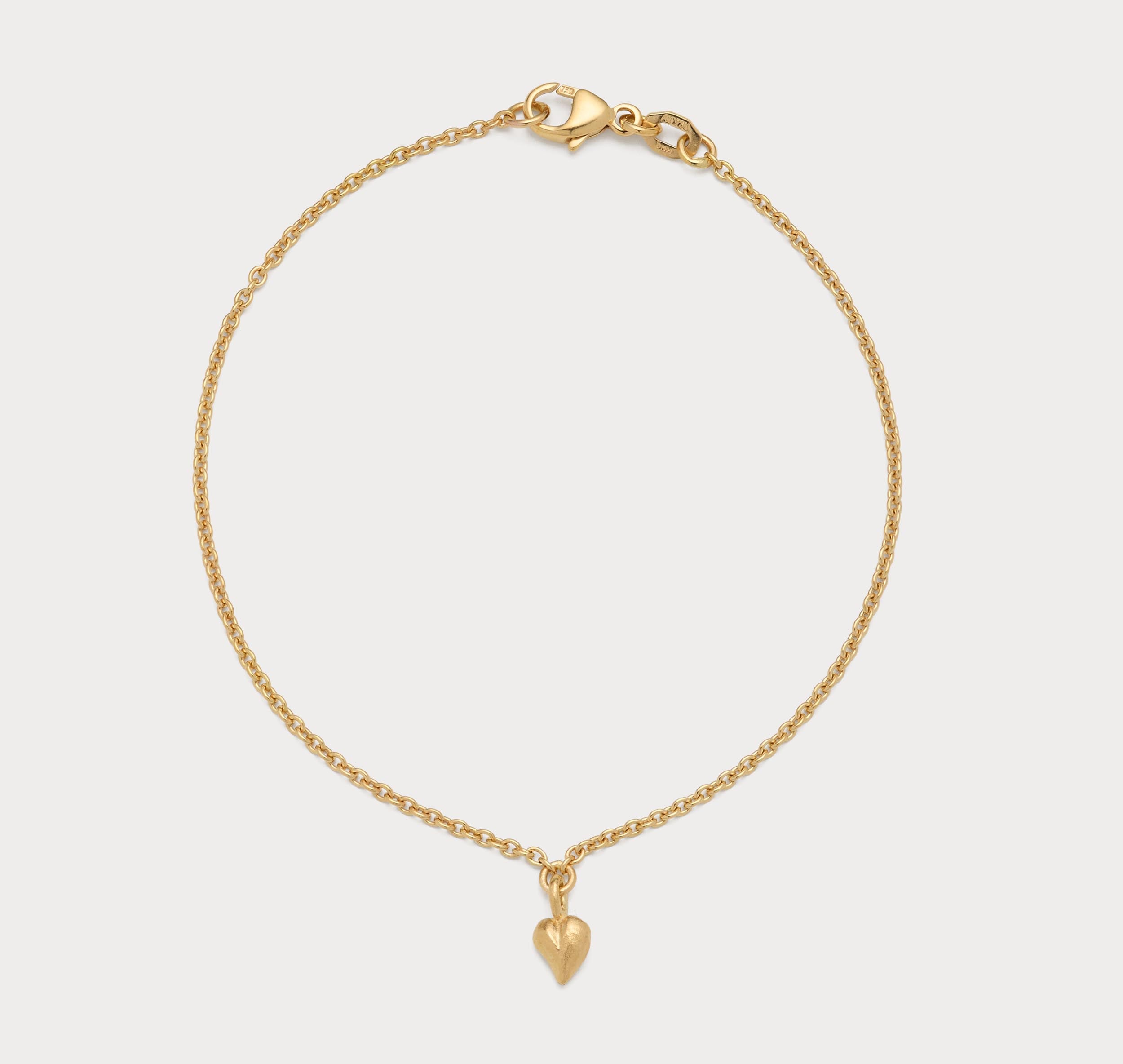 Armbånd - My hjerte 18kt guld