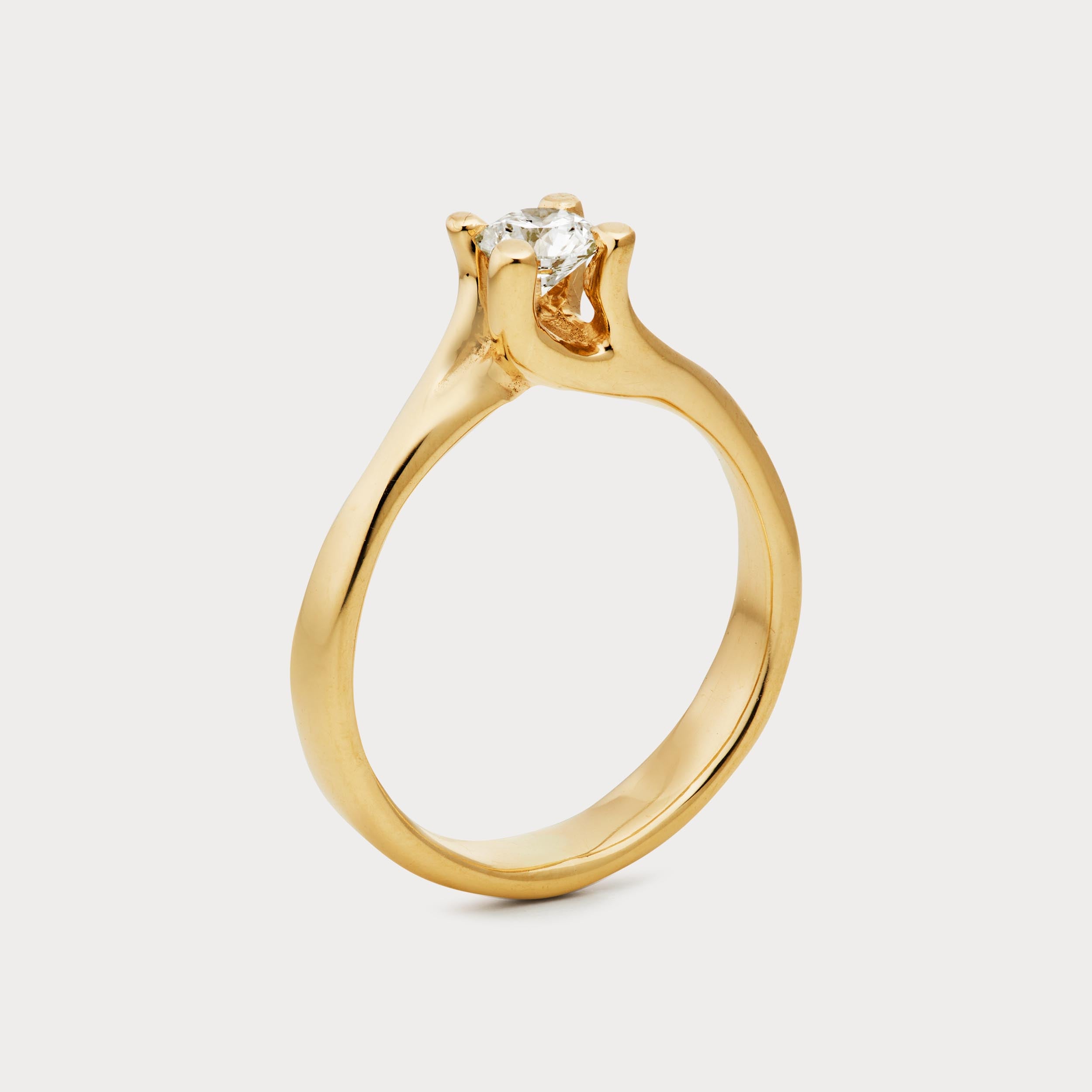 Ring - Organisk solitaire