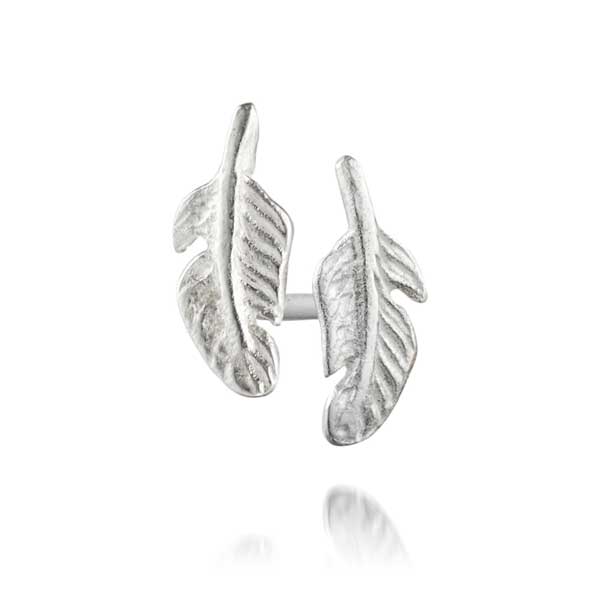 Dun ørestik i sølv