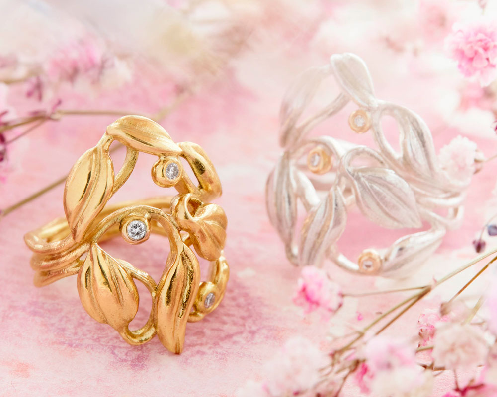 Eden ringe fra Milas Jewellery