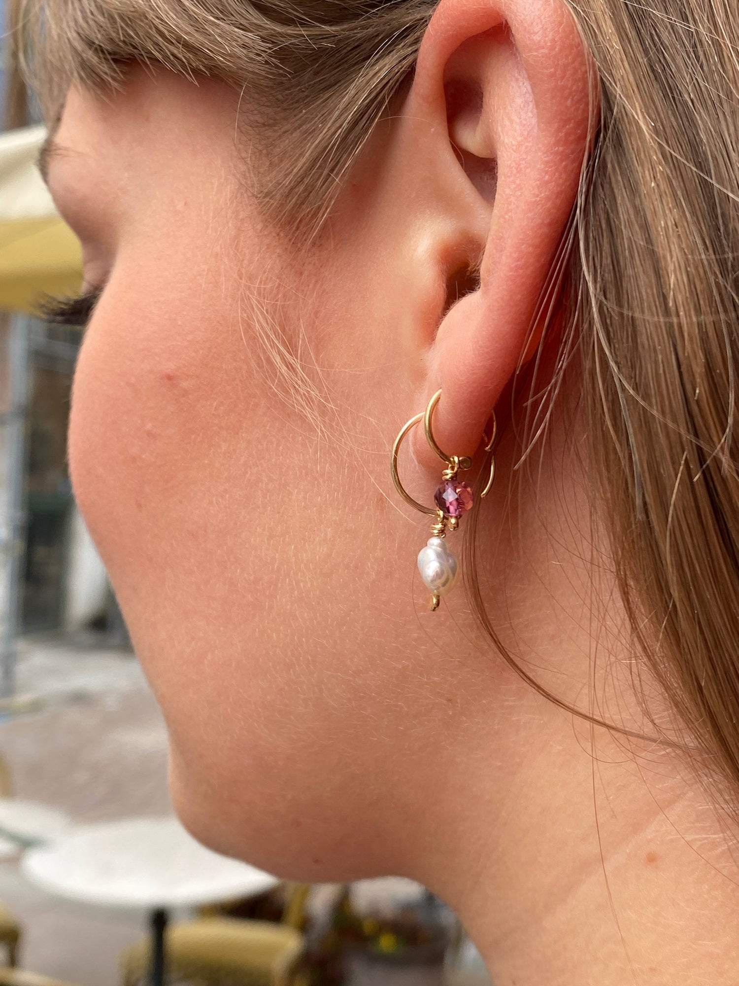 Creoler - Paillette 18 kt guld