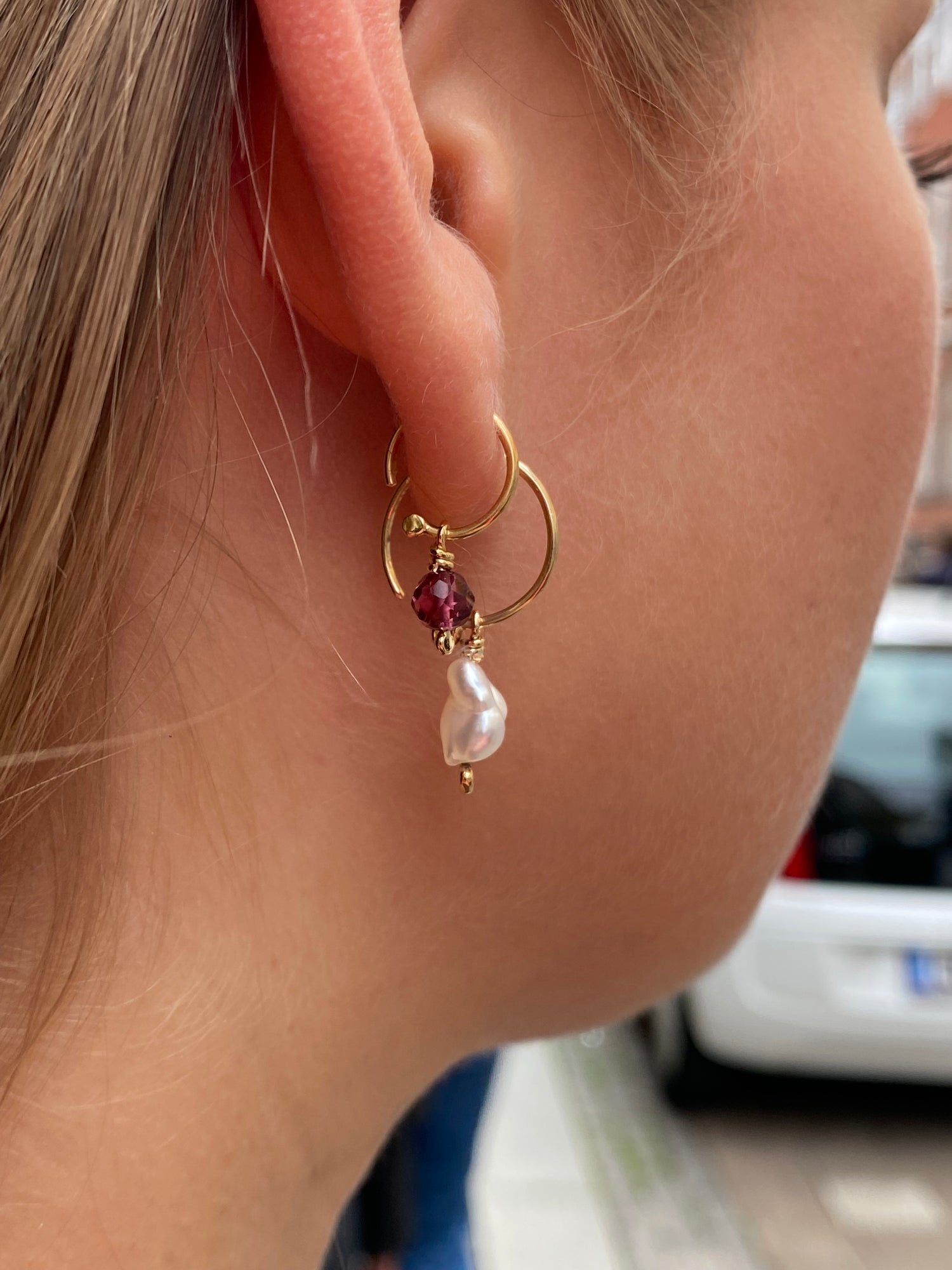 Creoler - Paillette 18 kt guld