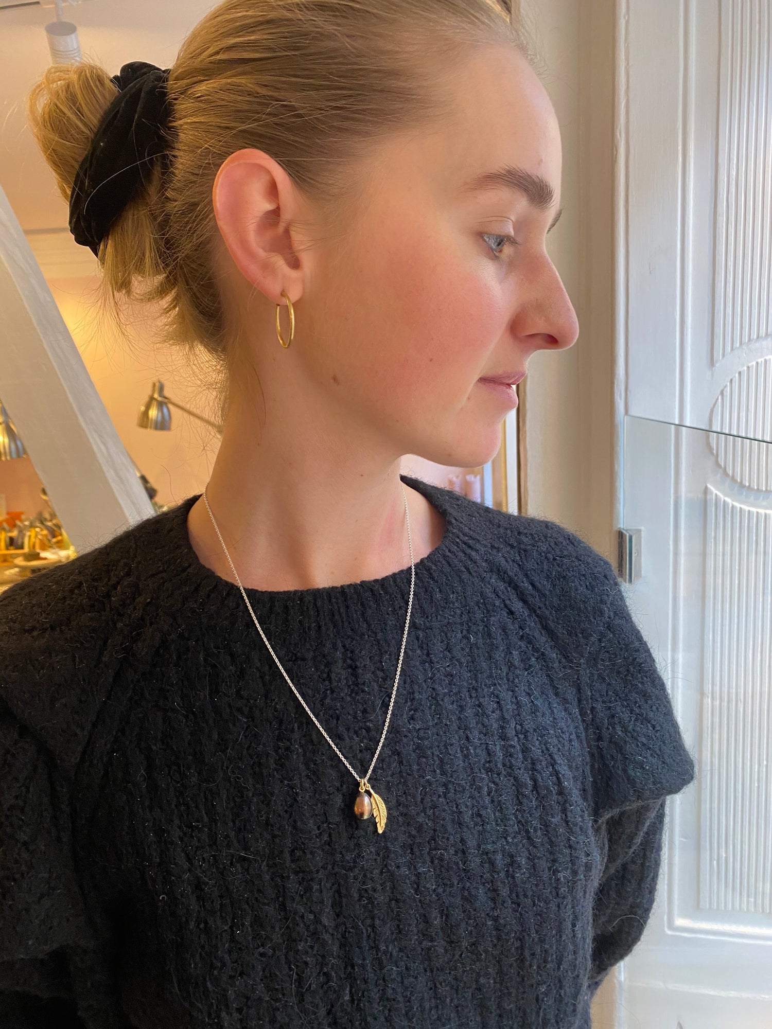 Vedhæng - Pocahontas lille sølv