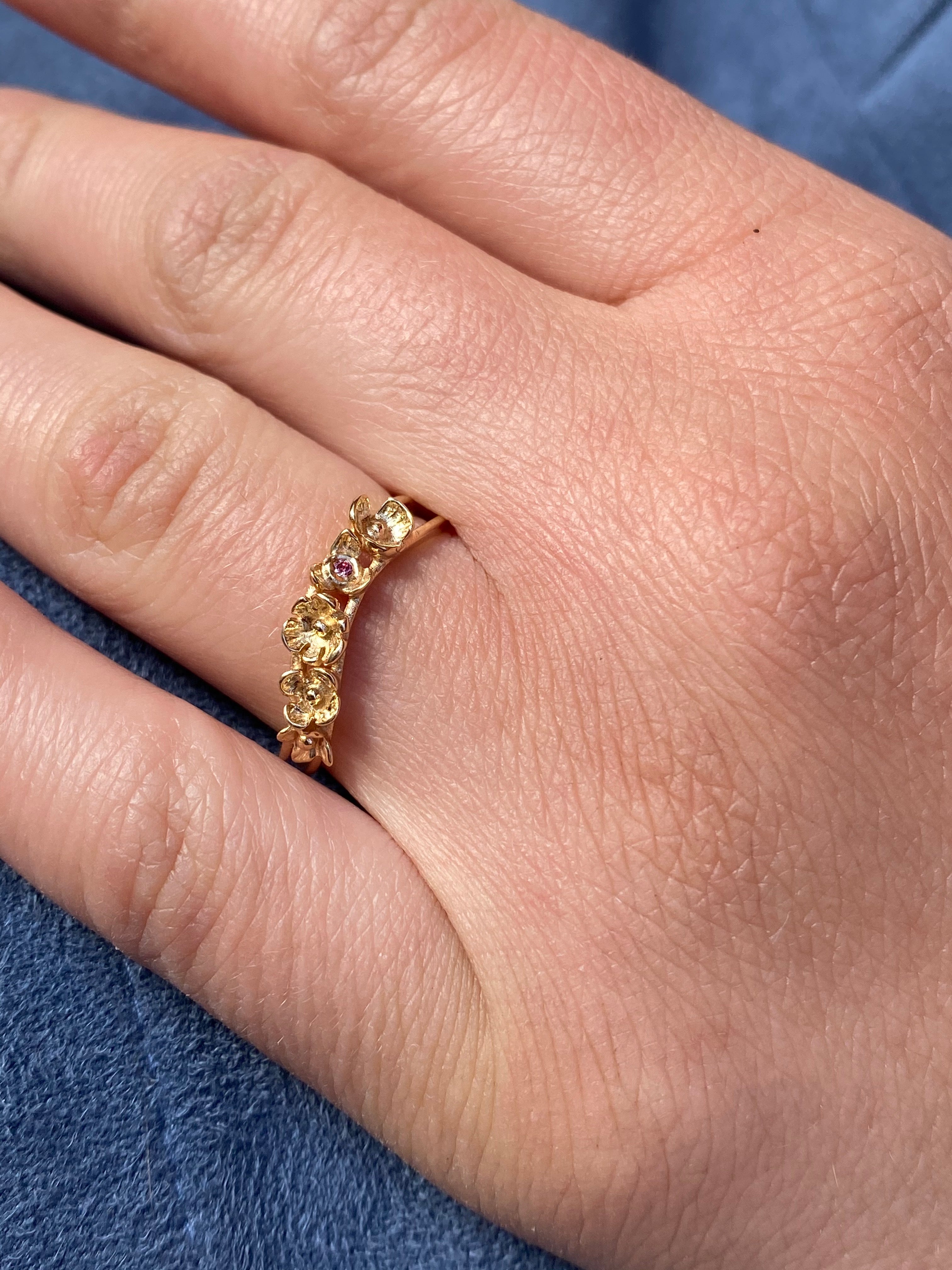 Ring - Meadow med brillant