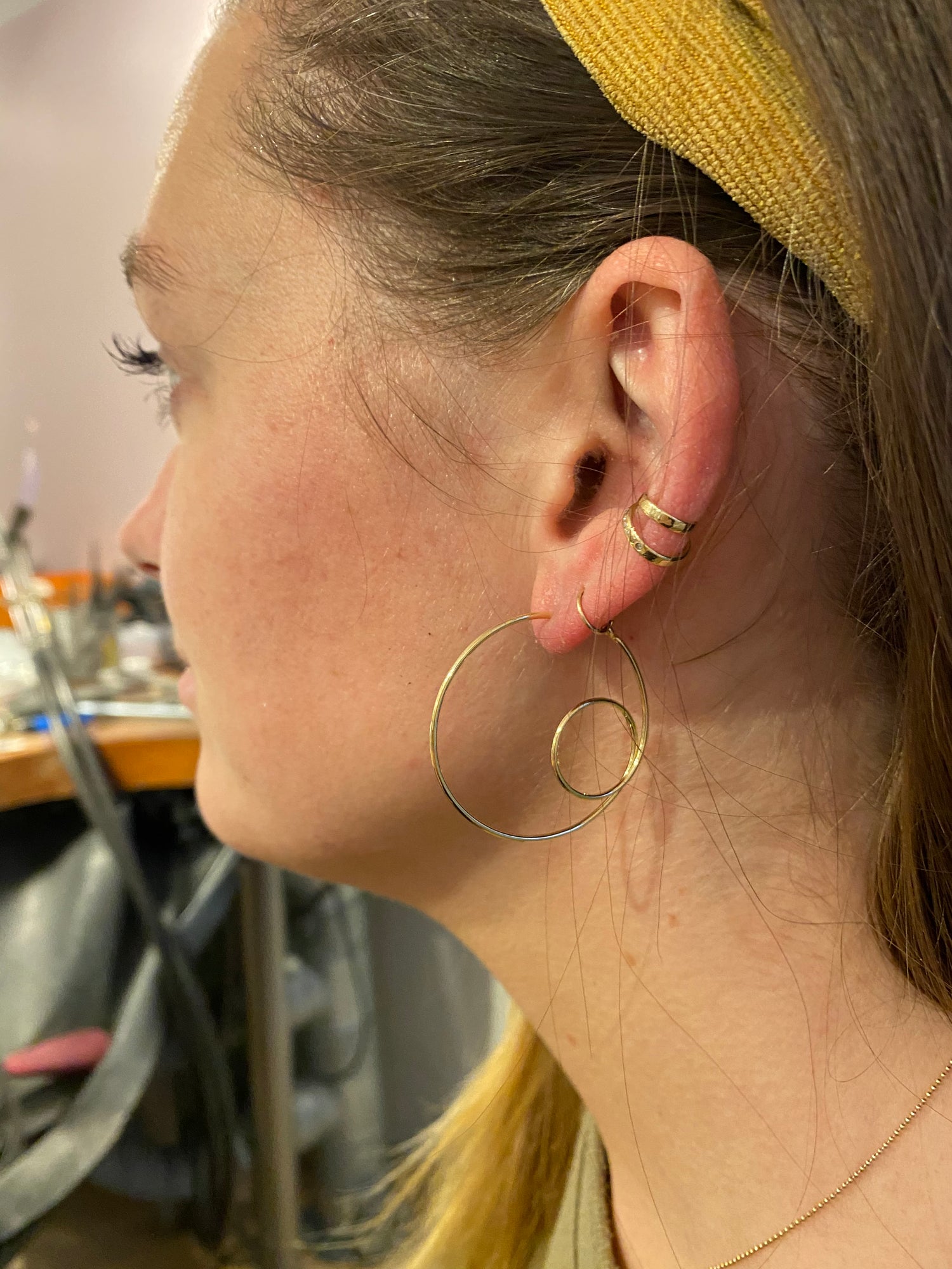 Creoler - Loops 18 kt guld