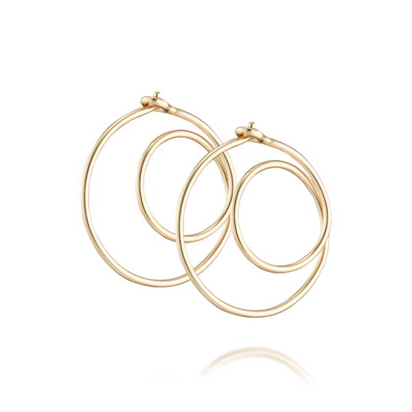 Creoler - Loops 18 kt guld