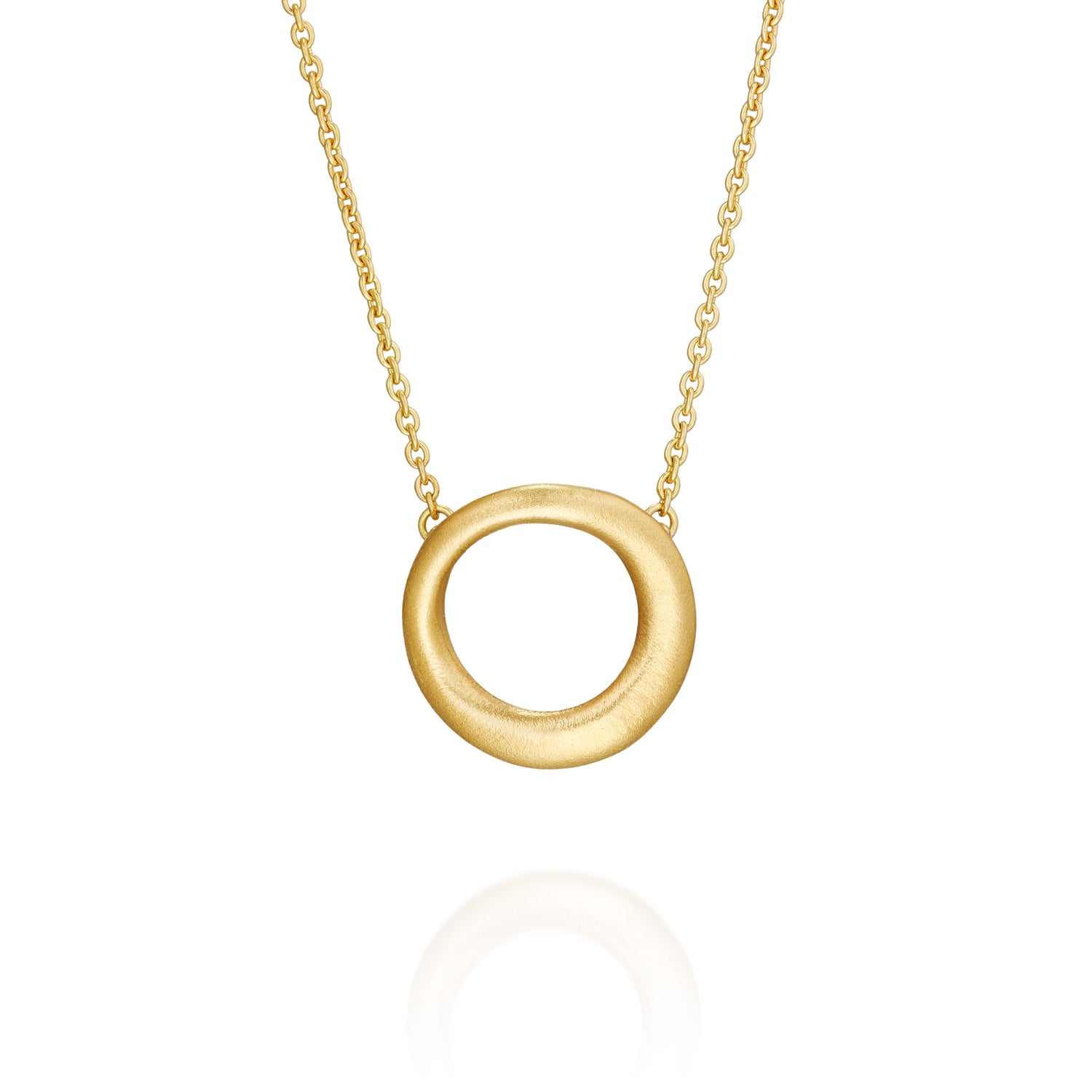 Kæde - Lille Luna 18 kt