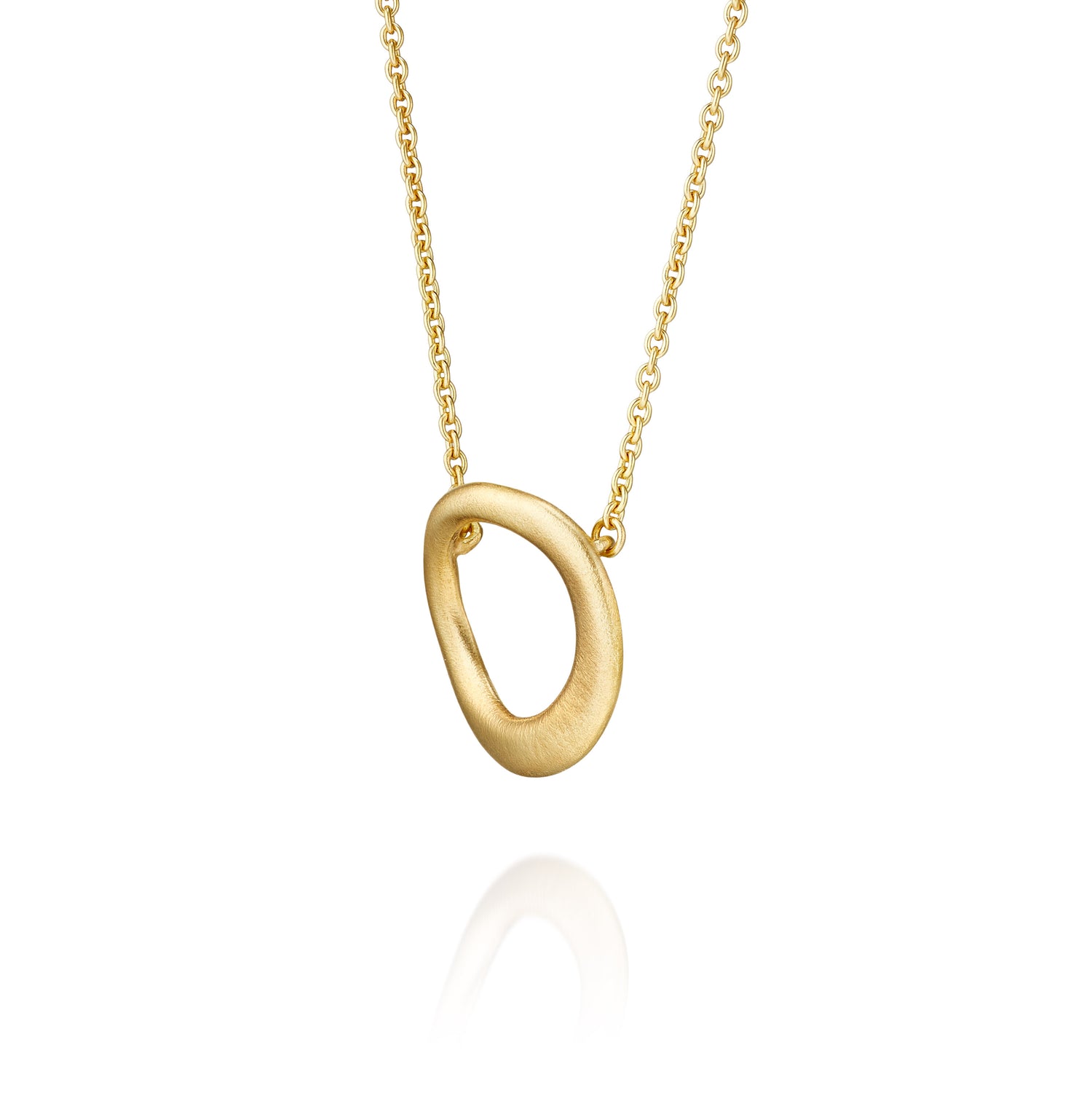 Kæde - Lille Luna 18 kt