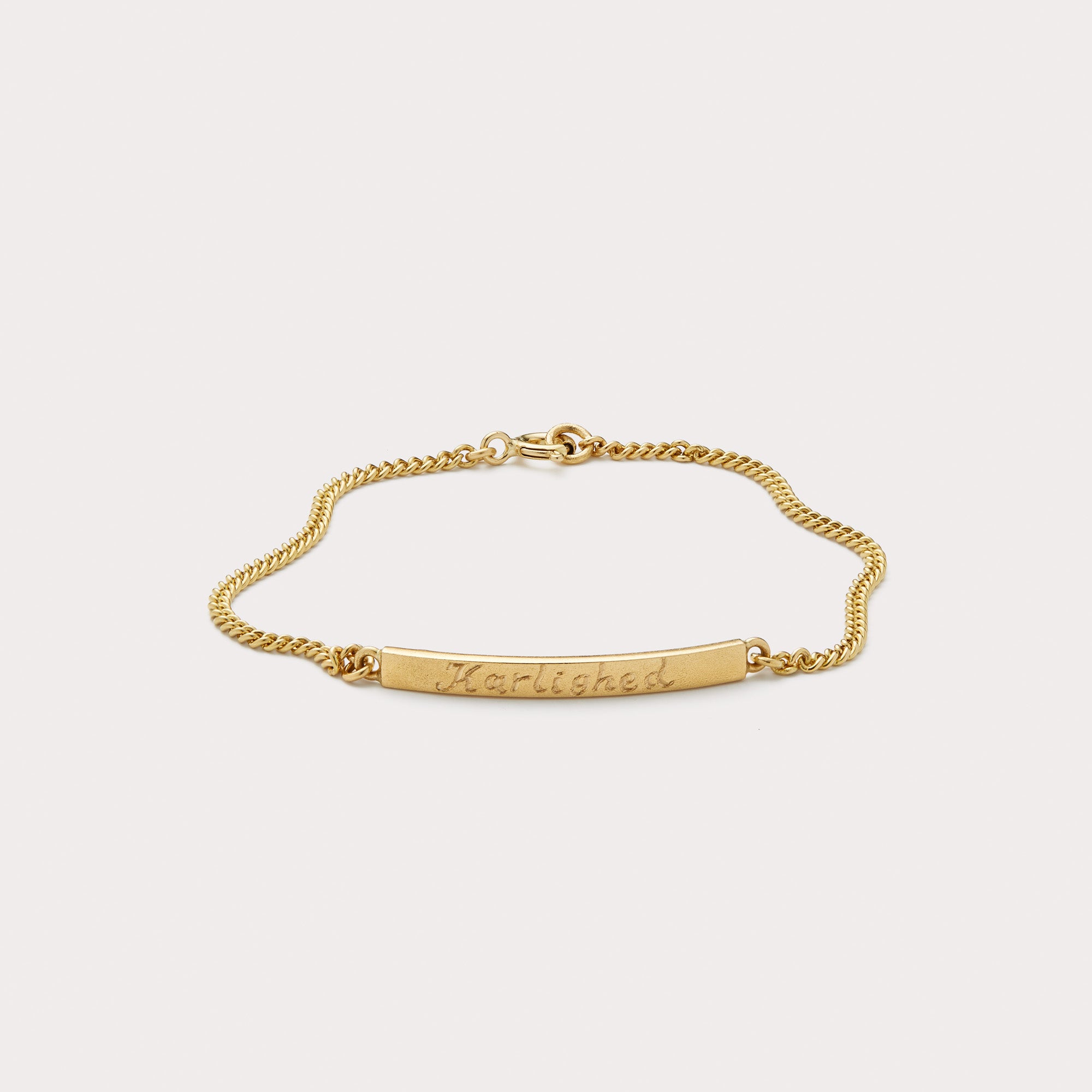 Armbånd - Mantra 18 kt guld