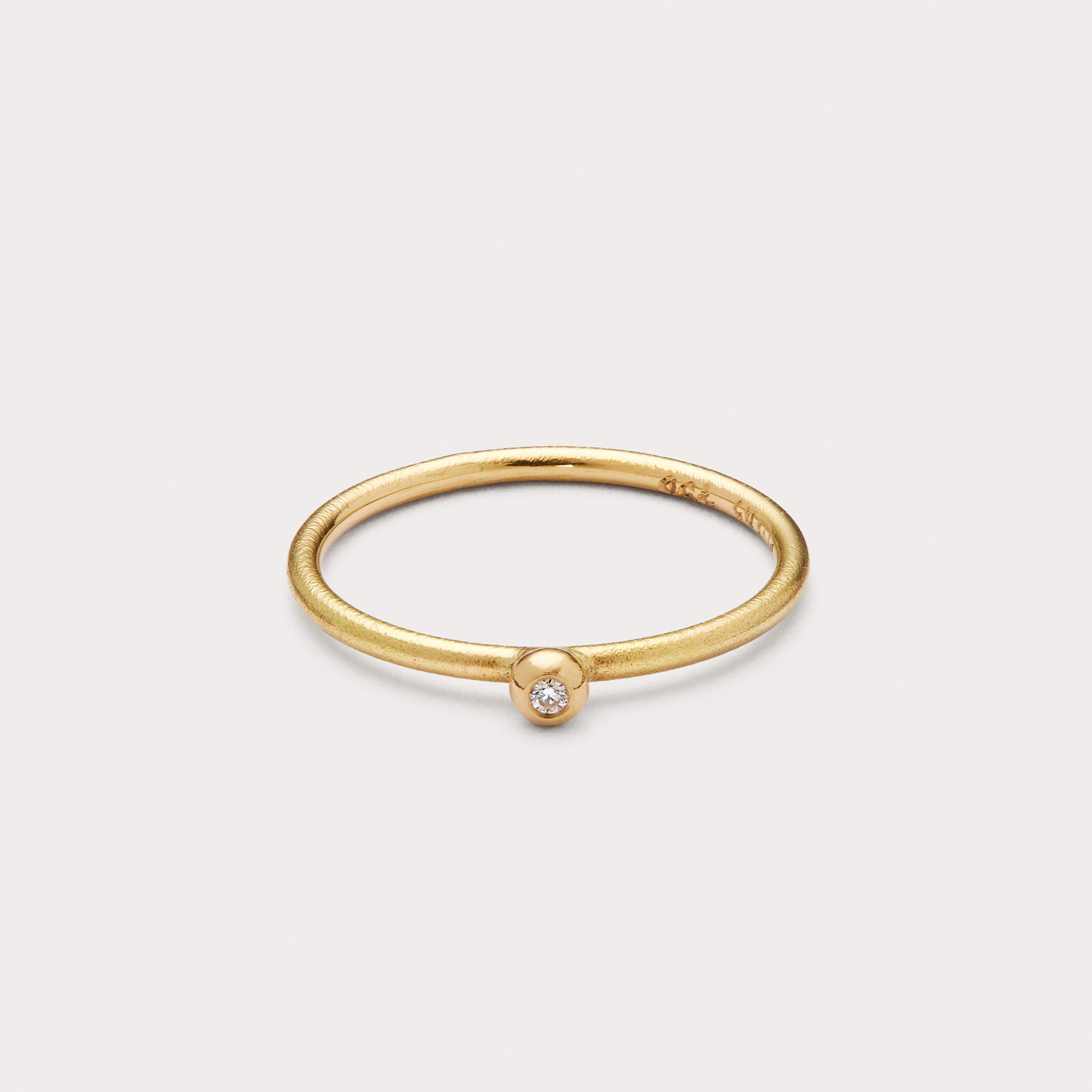 Ring - Spinkel med brillant