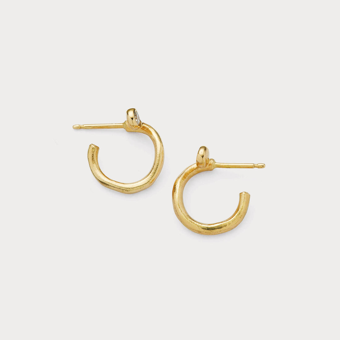 Creoler - Groove 18 kt guld