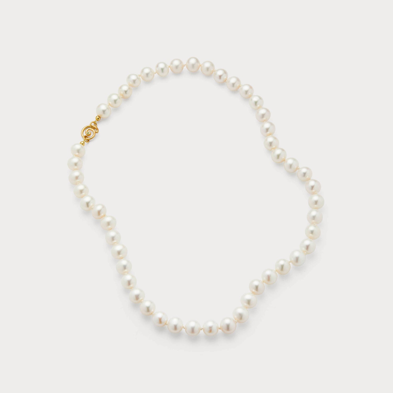Perlekæde - Hvid