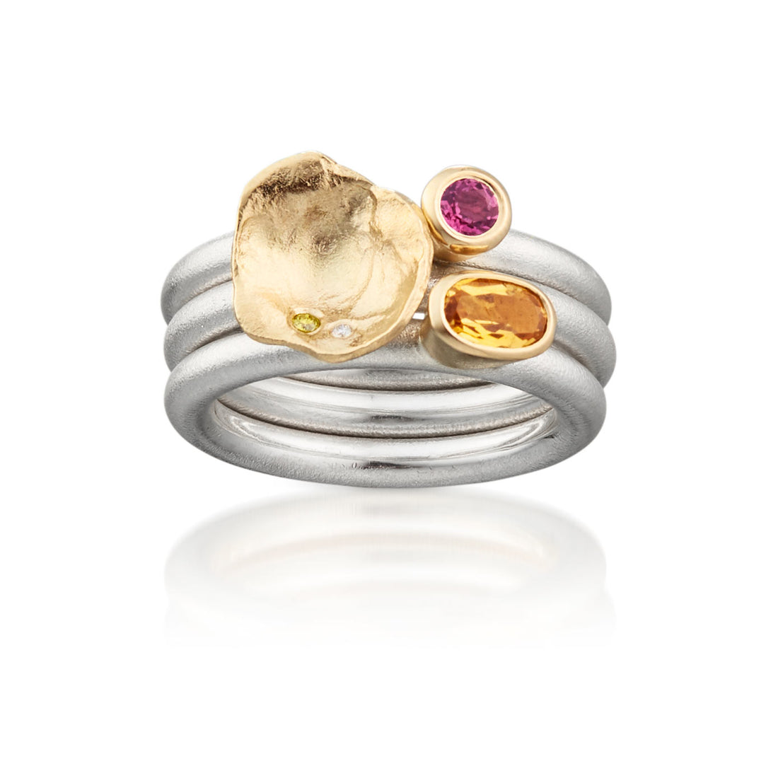 Samlering - med flake og brillanter