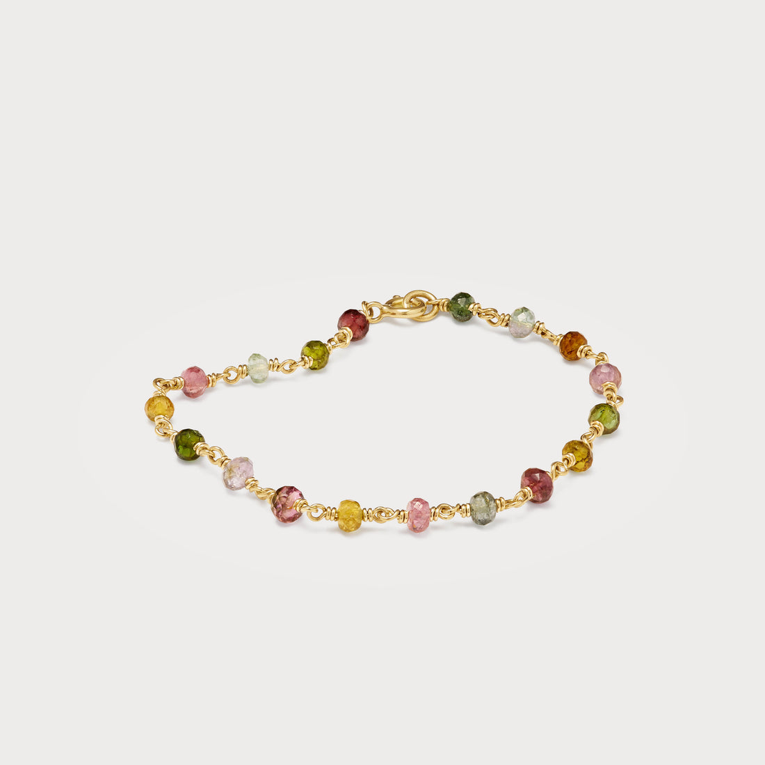 Armbånd - Turmaliner 18 kt guld