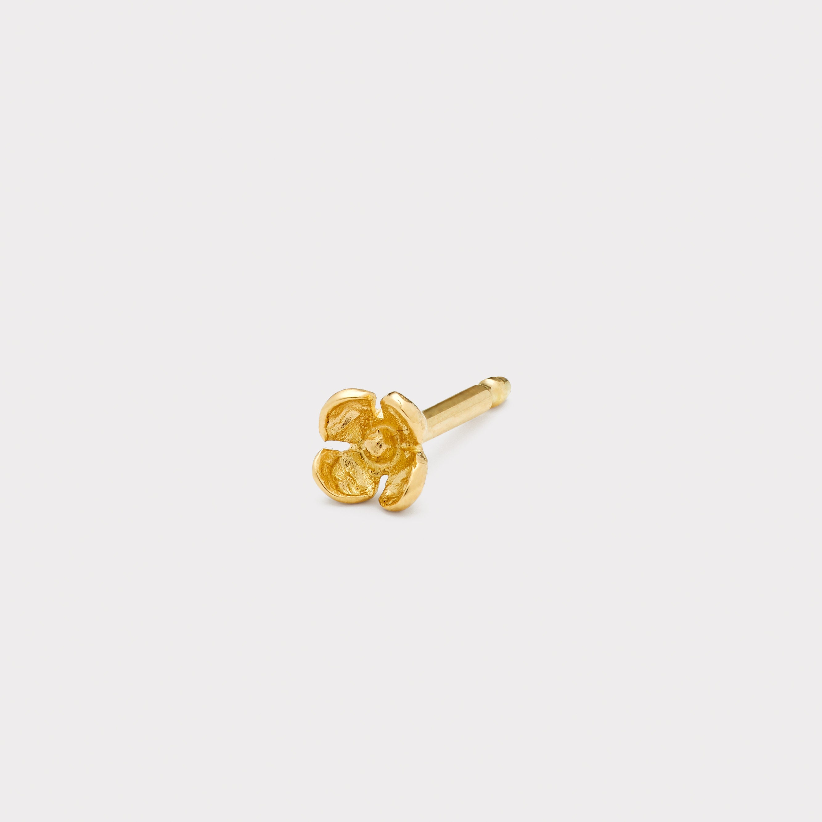 Ørestikker - Buttercups 18 kt guld
