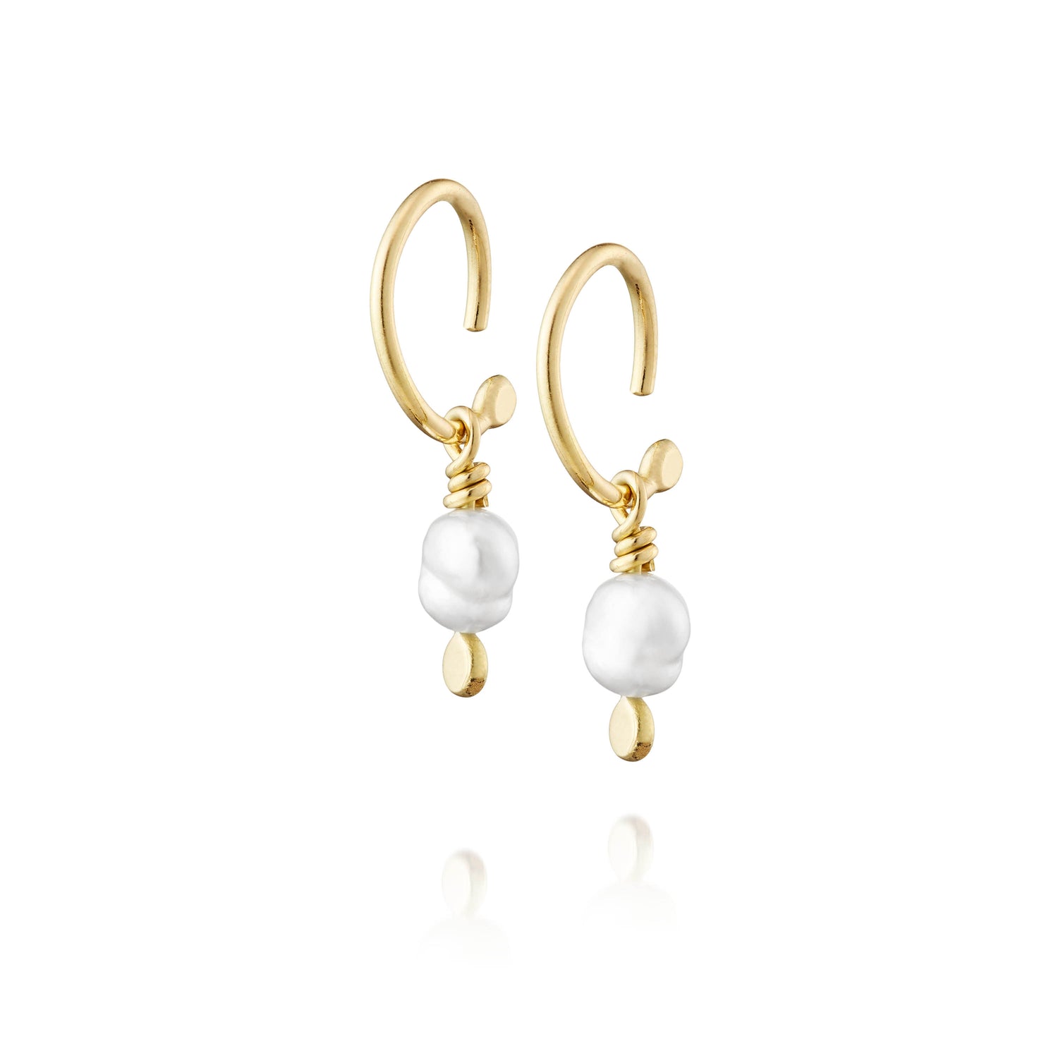 Creoler - Paillette 18 kt guld