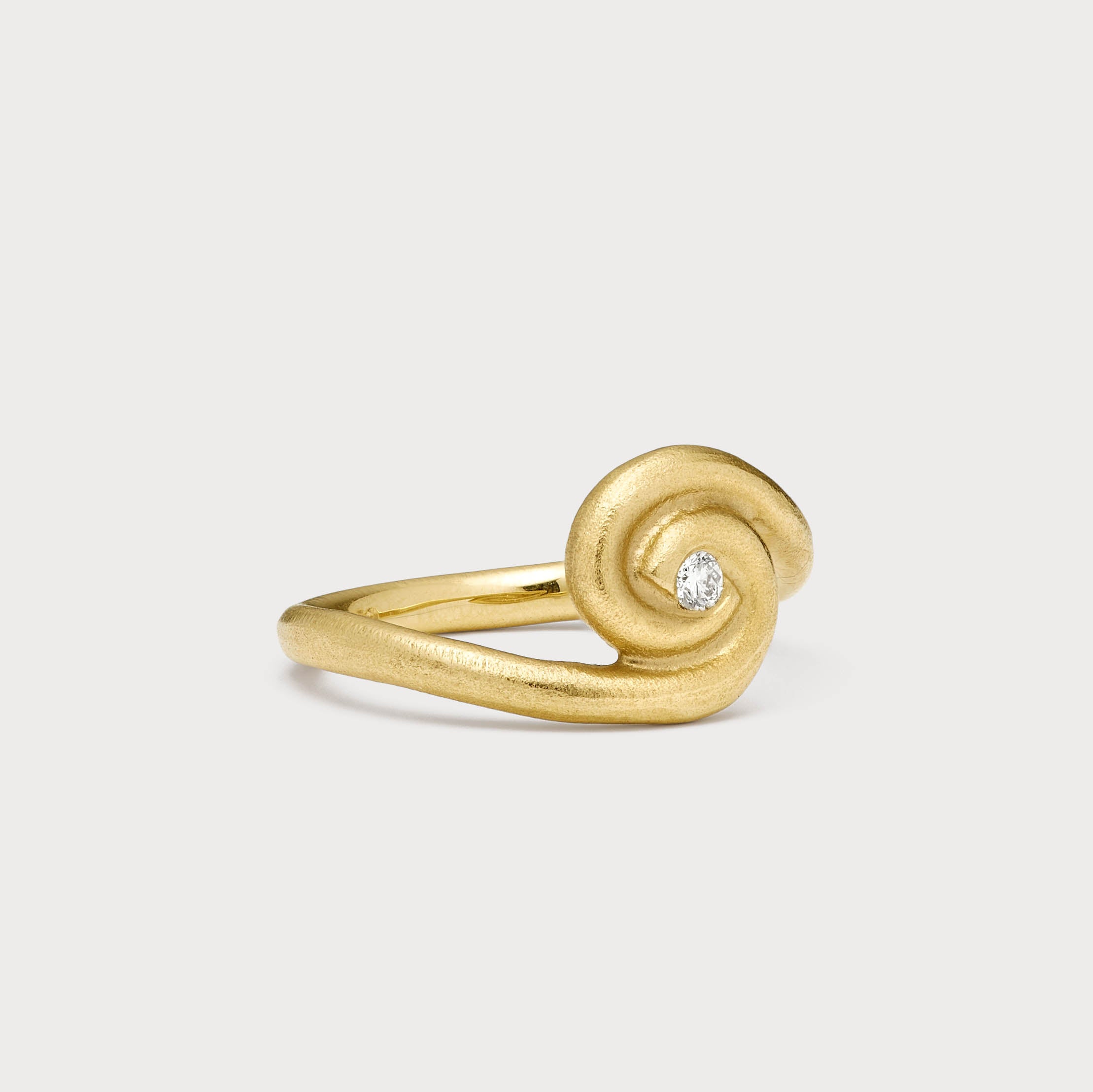 Ring - Balance 18 kt guld med brillant