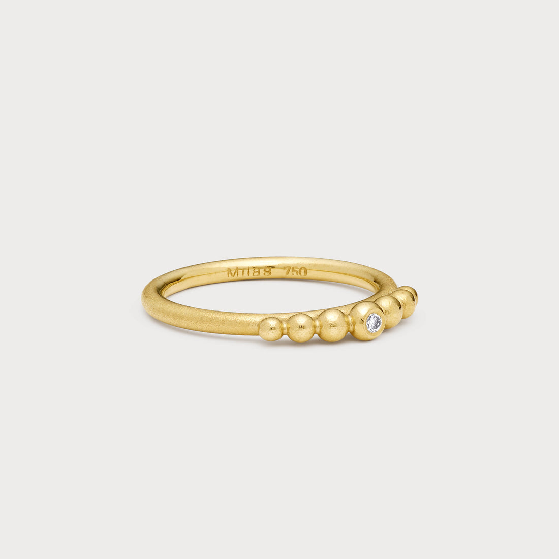 Ring - Fine line 18 kt guld