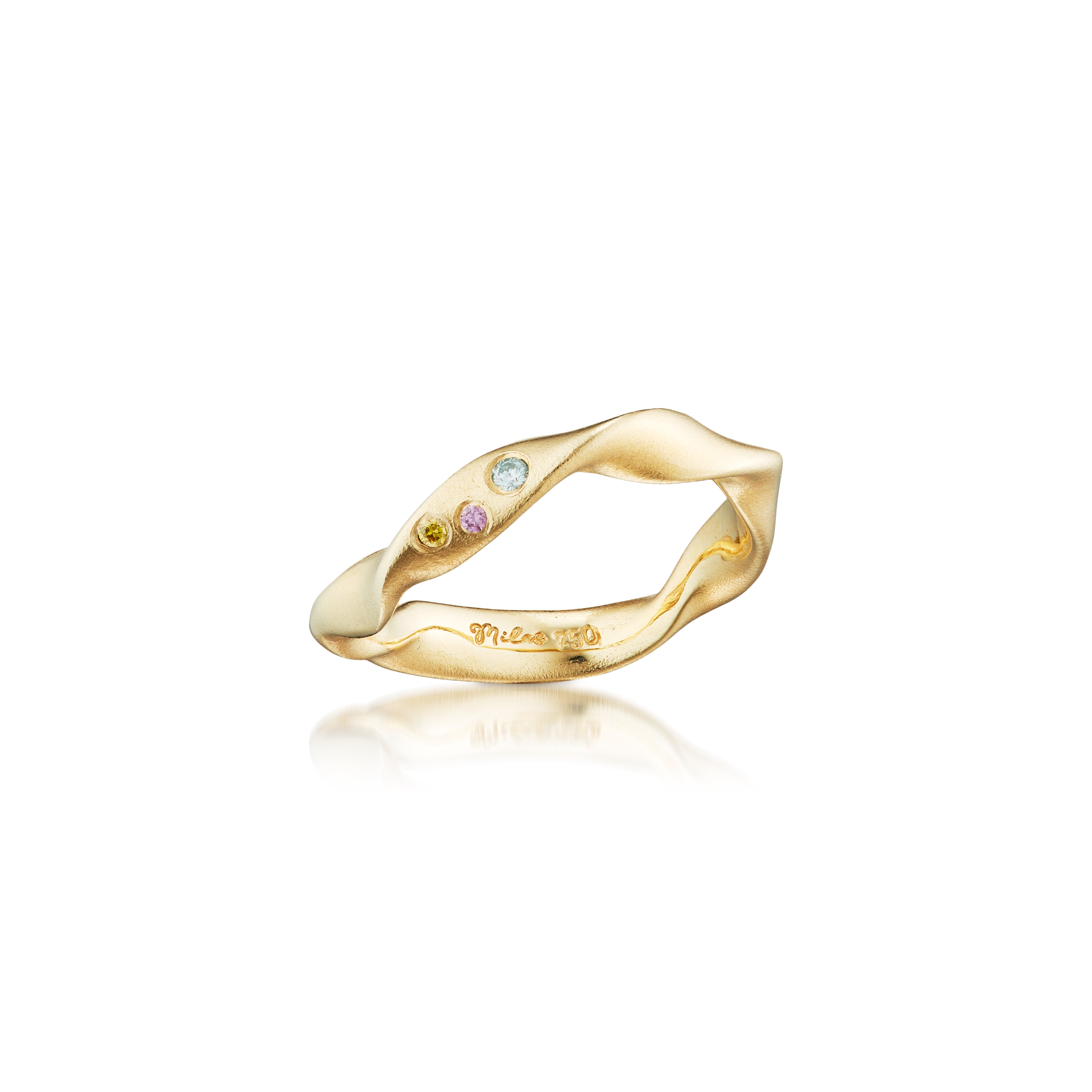 Ring - Najade med pastel farver