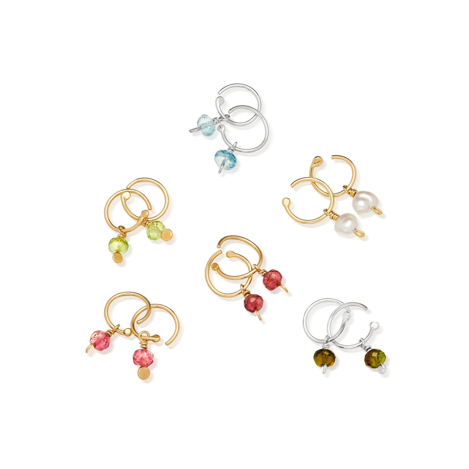 Creoler - Paillette sølv