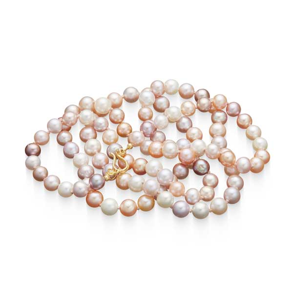 Perlekæde - Rosa Ferskvand