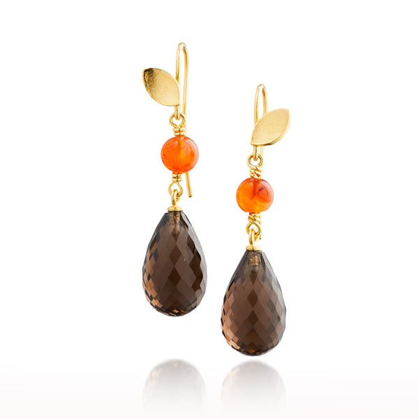 Skiftebøjler med seeds med røgkvarts