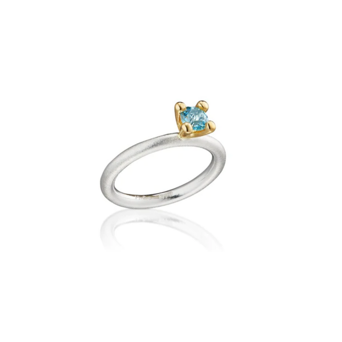 Samlering - med aquamarin