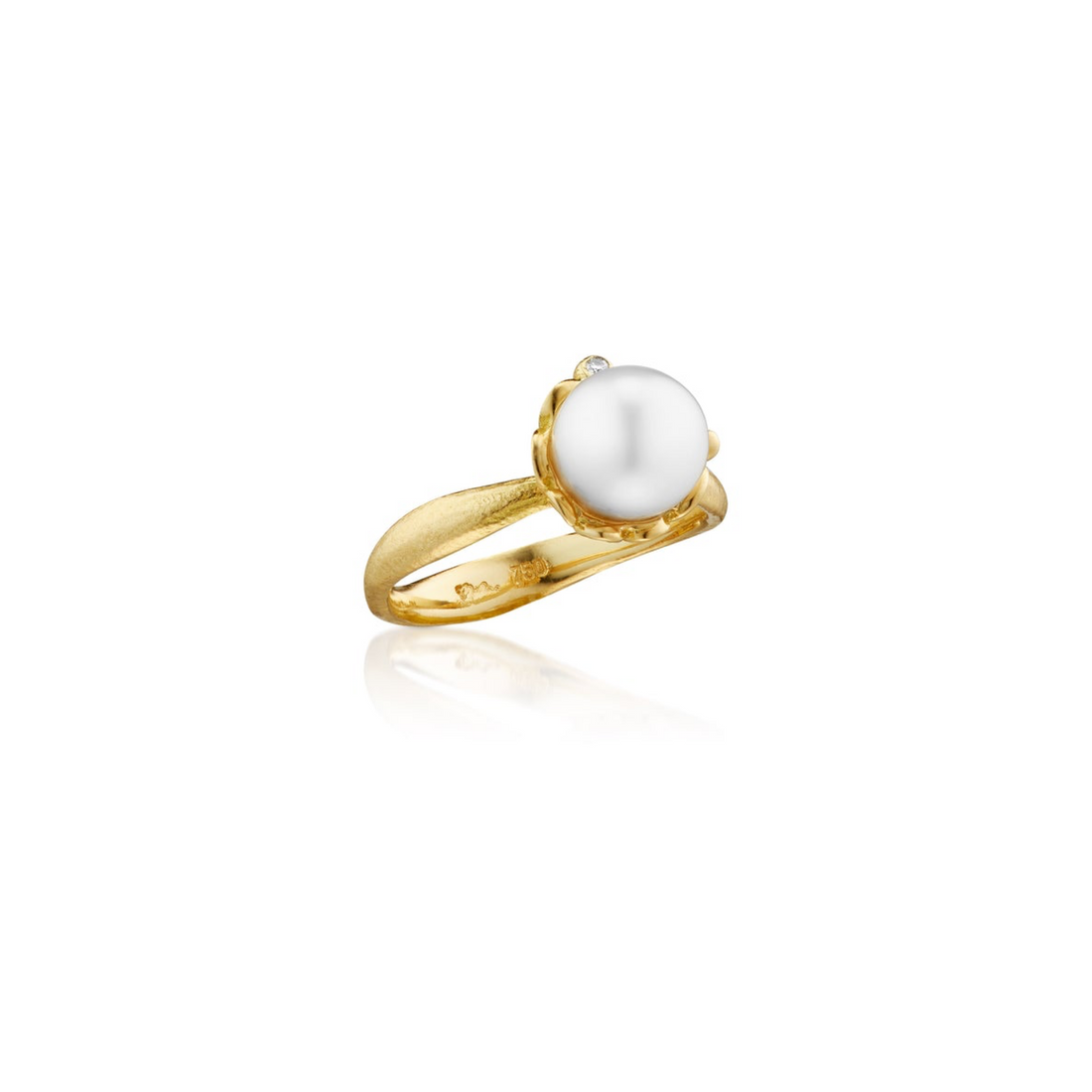 Ring - Prinsesse med south sea perle