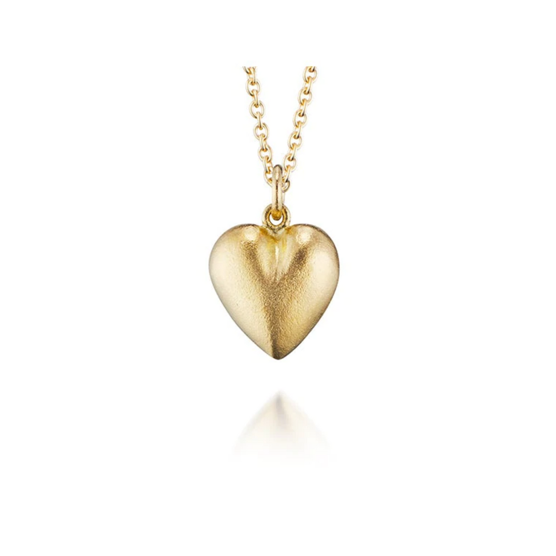 Vedhæng - Eva hjerte 18 kt guld
