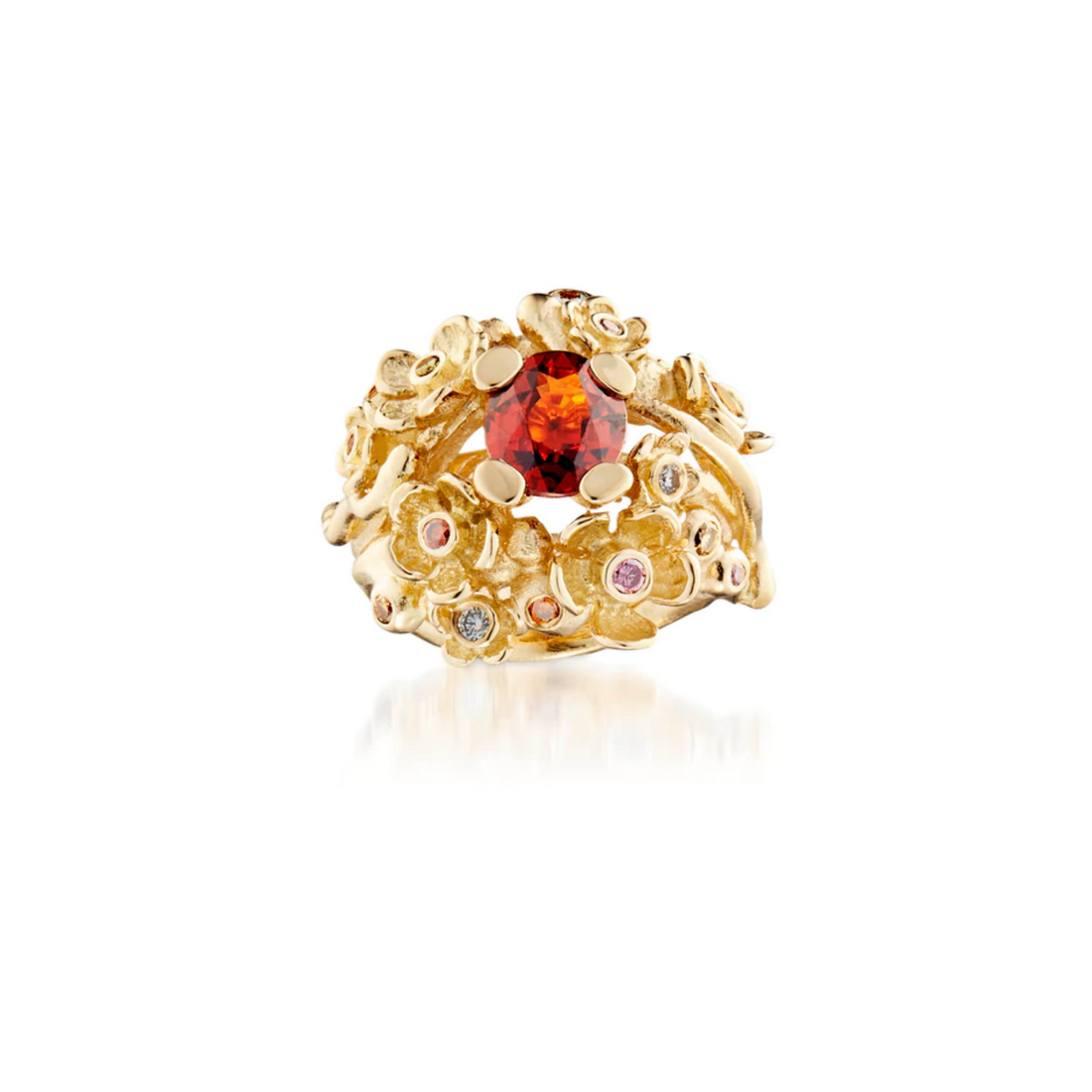 Ring - Gardenparty 18 kt guld