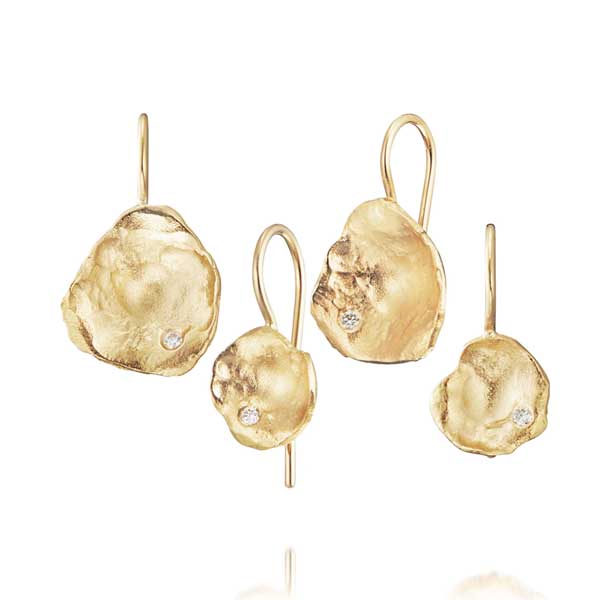 Ørebøjler - Flakes med brillanter