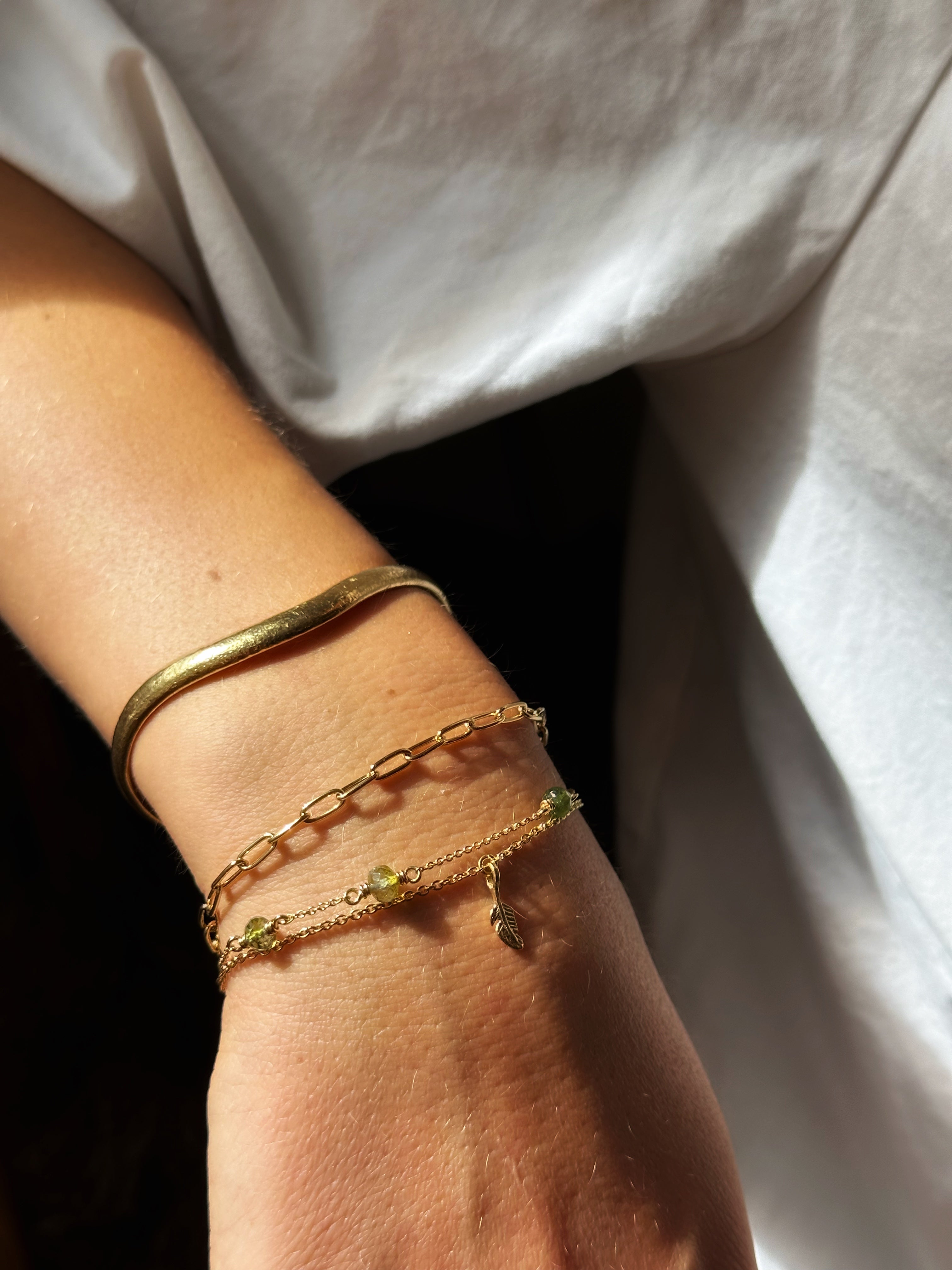 Armbånd - Dun 18kt guld