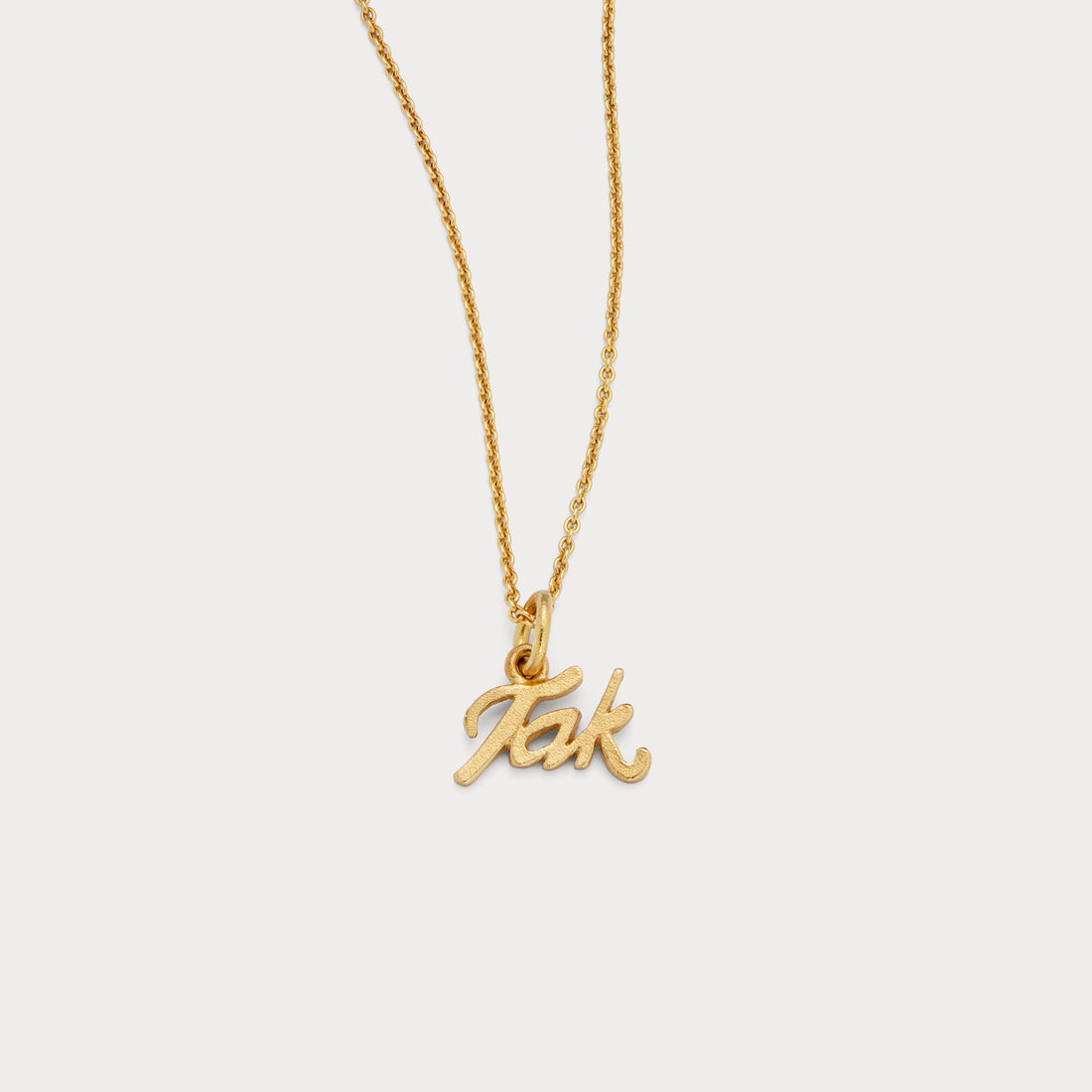 Vedhæng - TAK 18 kt guld