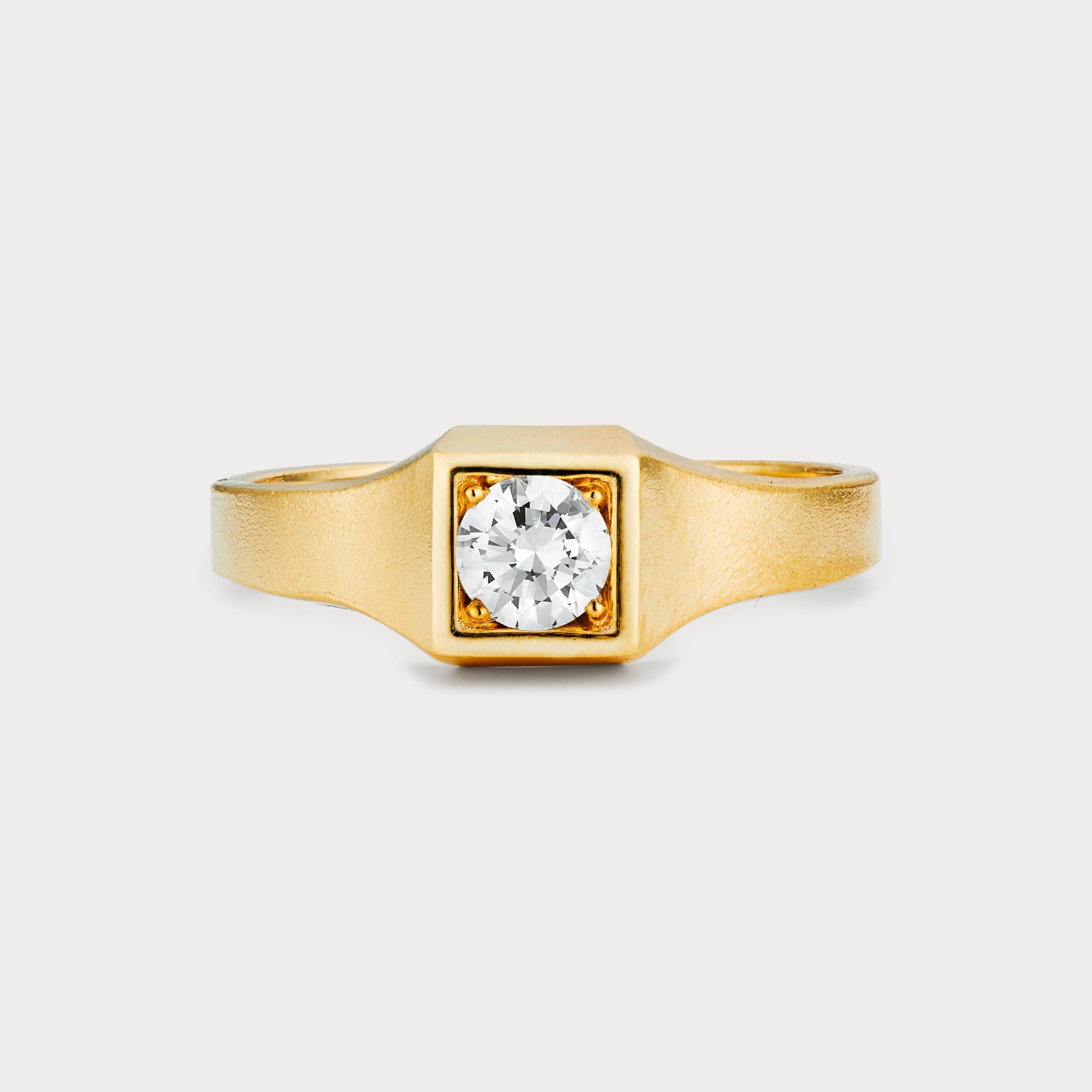 Ring - Diamant signet