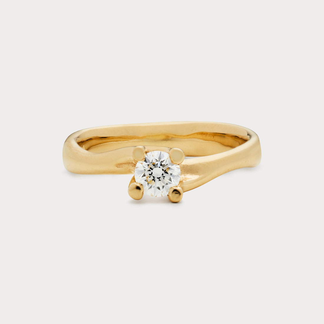 Ring - Organisk solitaire