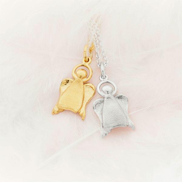 Vedhæng - Angel 18 kt guld