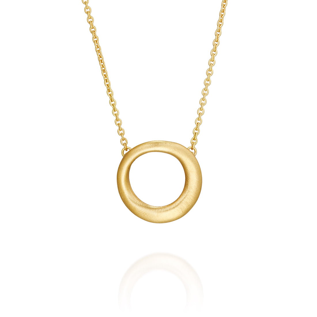 Kæde - Lille Luna 18 kt