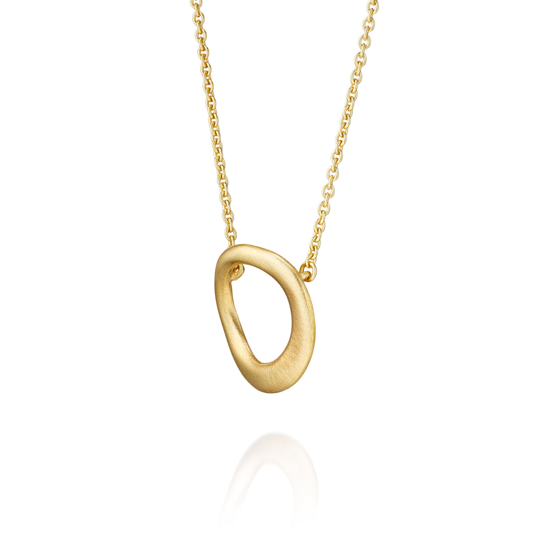 Kæde - Lille Luna 18 kt