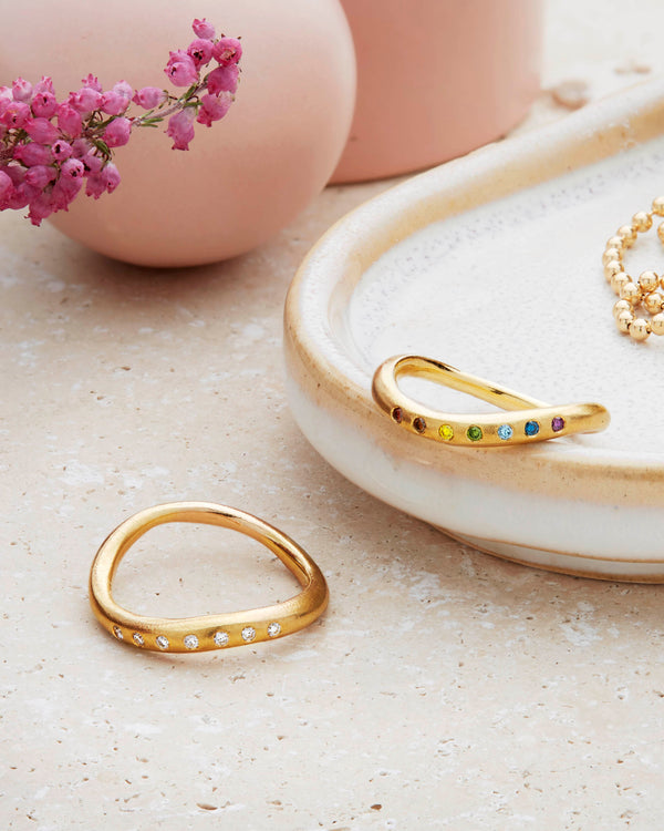 Ring - Beautiful delight med chakra farver