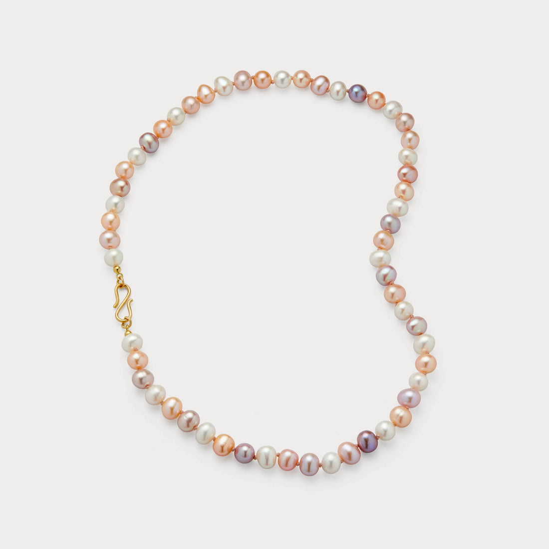 Perlekæde - Rosa mix