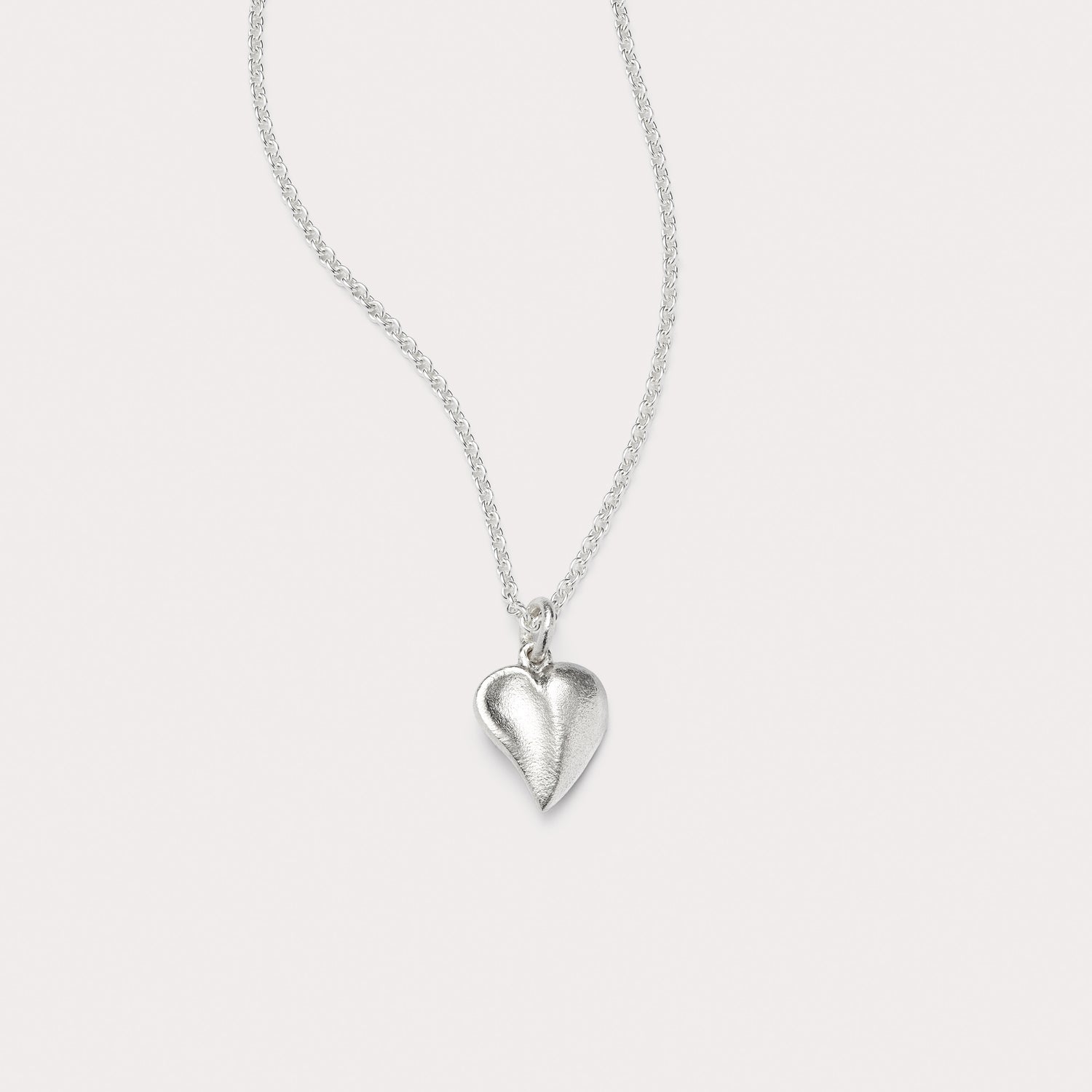 Vedhæng - Cathrine hjerte sølv